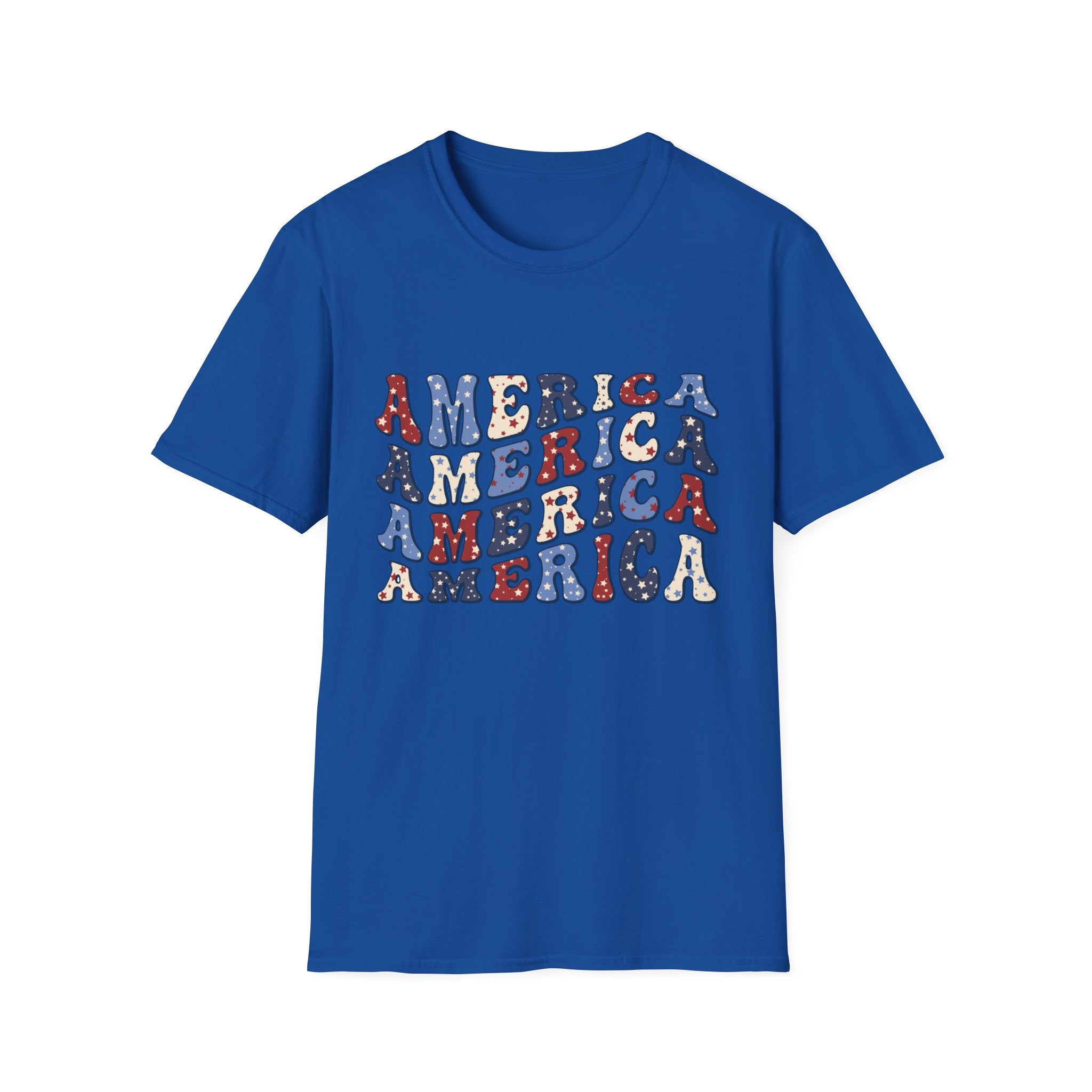 America Unisex Softstyle t-shirt