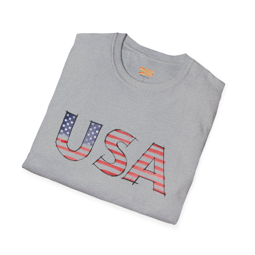 USA Unisex Softstyle T-Shirt