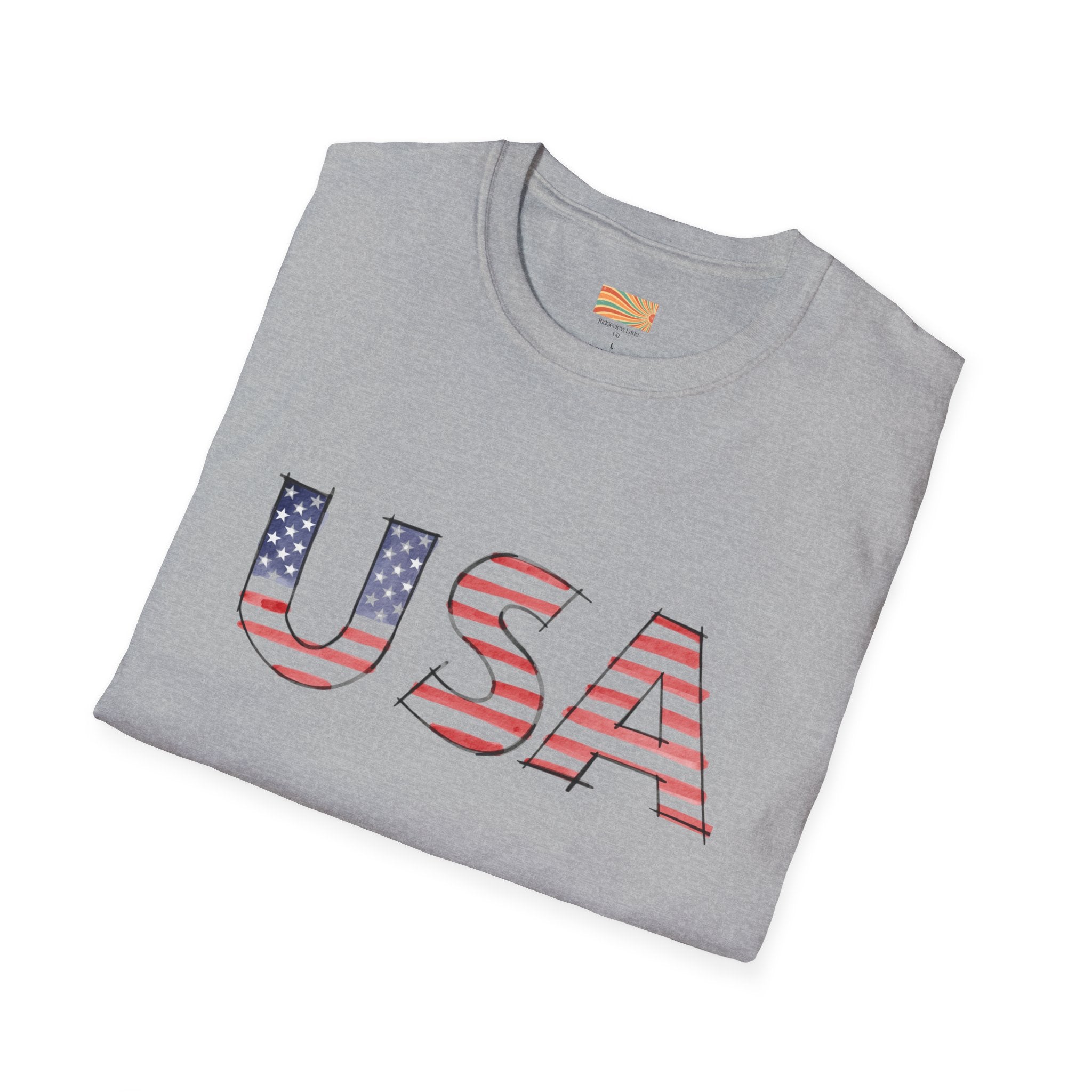 USA Unisex Softstyle T-Shirt