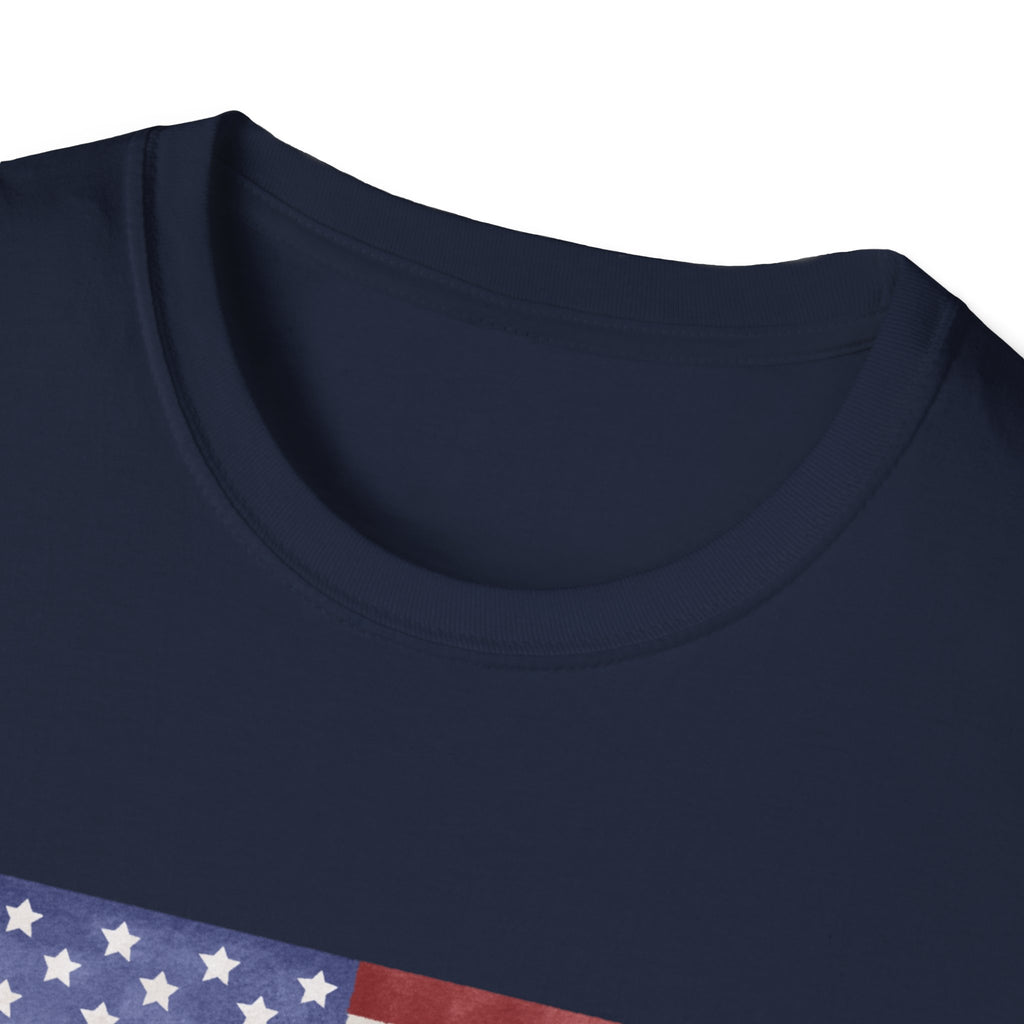 American Flag T-Shirt – "You’re a Grand Old Flag" Vintage Patriotic Tee