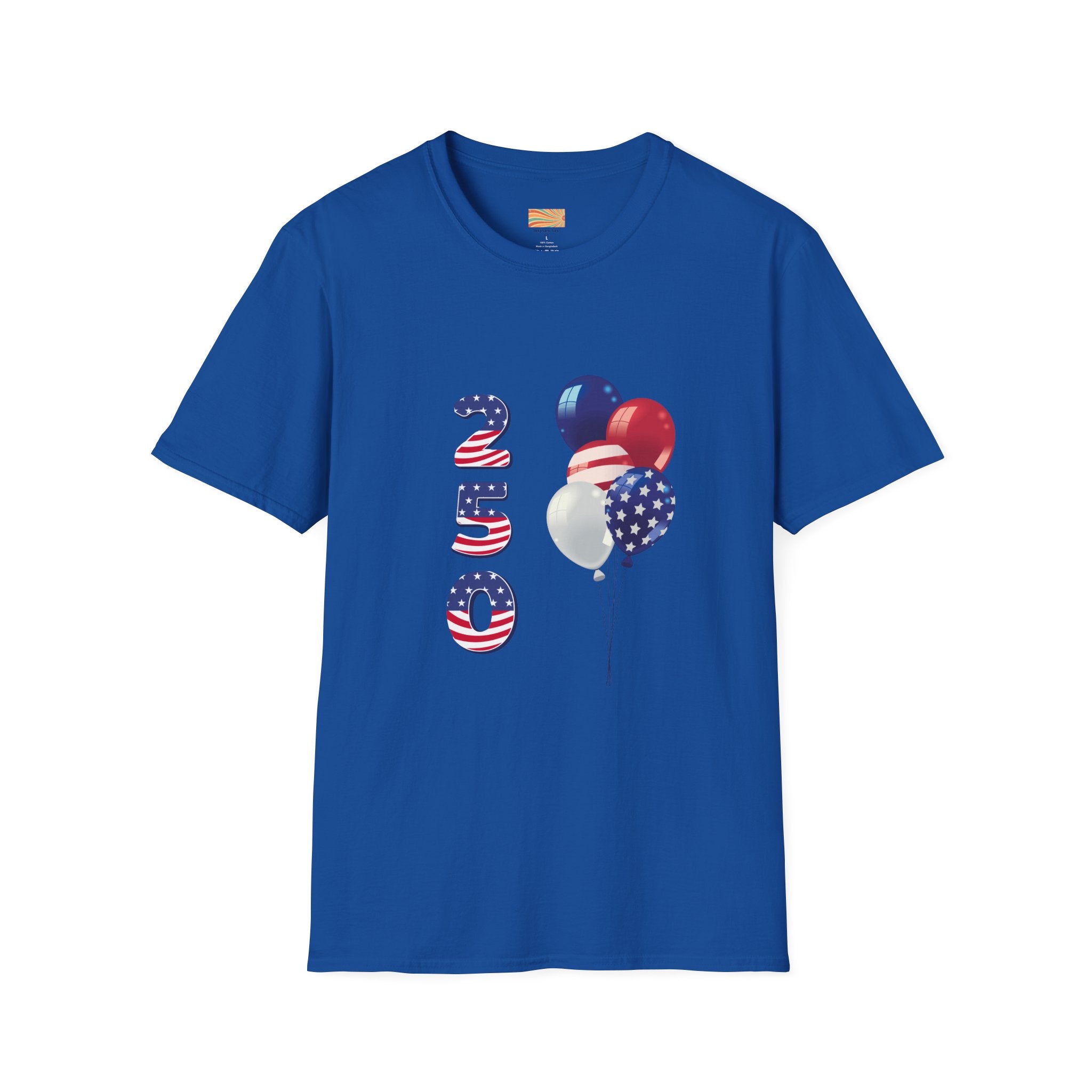 250th balloons Unisex Softstyle T-Shirt