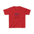 Kids Patriotic Drumline Tee — Red White Blue Band Graphic