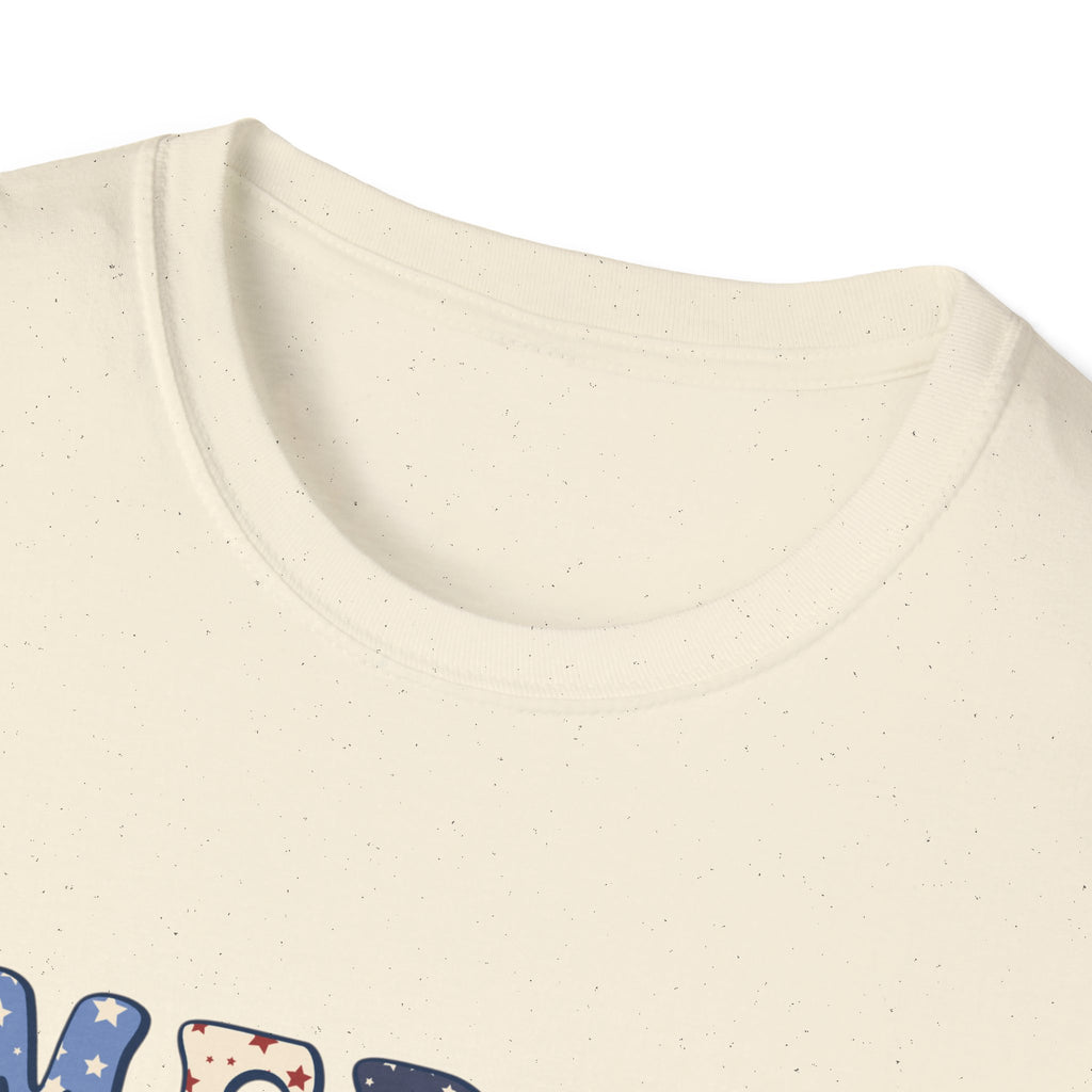 America Unisex Softstyle t-shirt