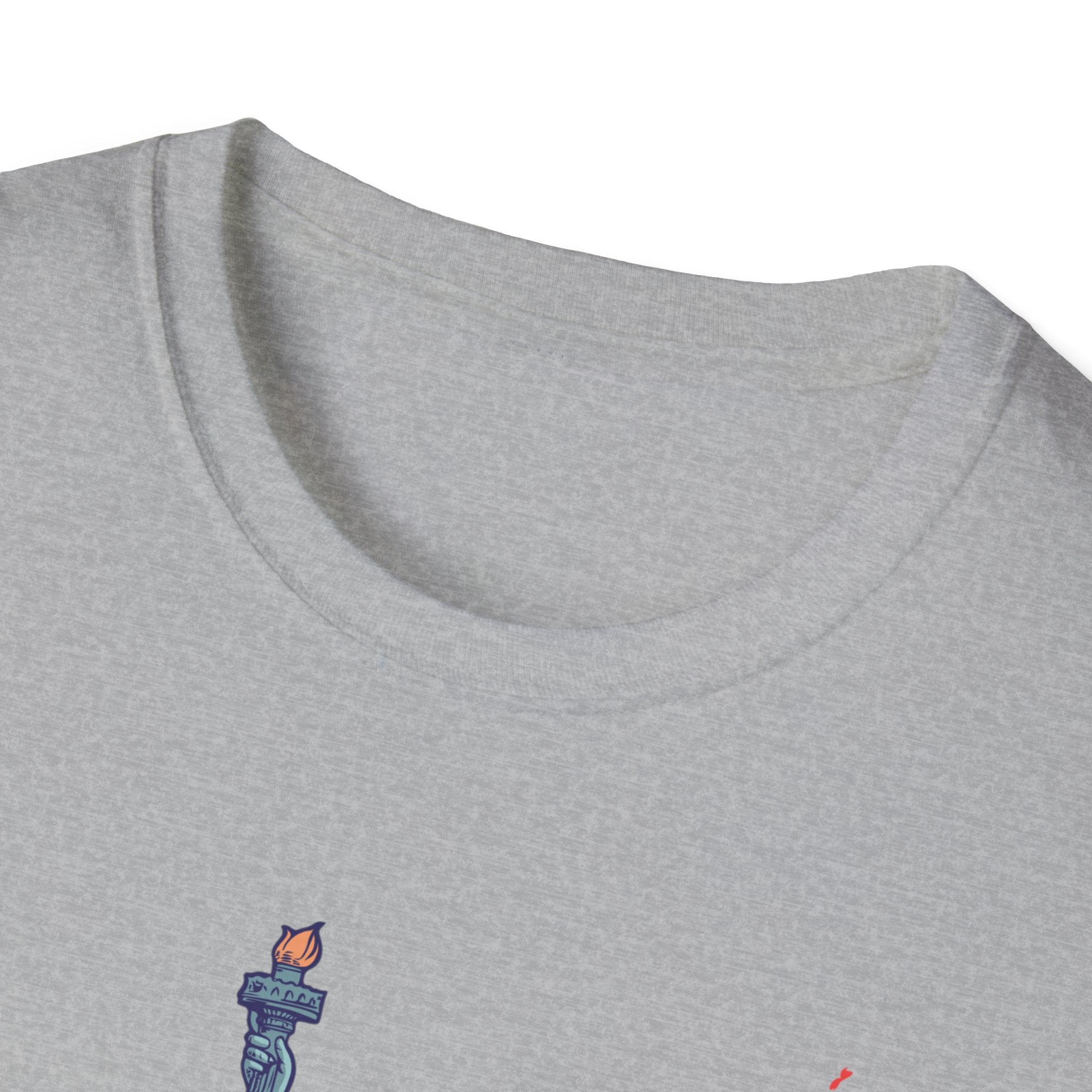 Statue of Liberty American Flag T-Shirt — Patriotic USA Independence Day Tee