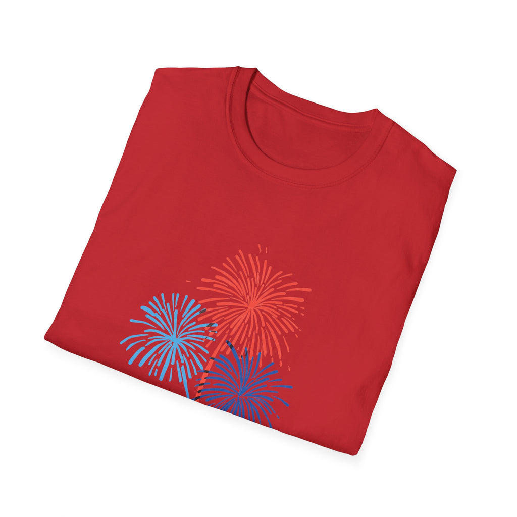 America Fireworks T-Shirt – Patriotic 4th of July Tee