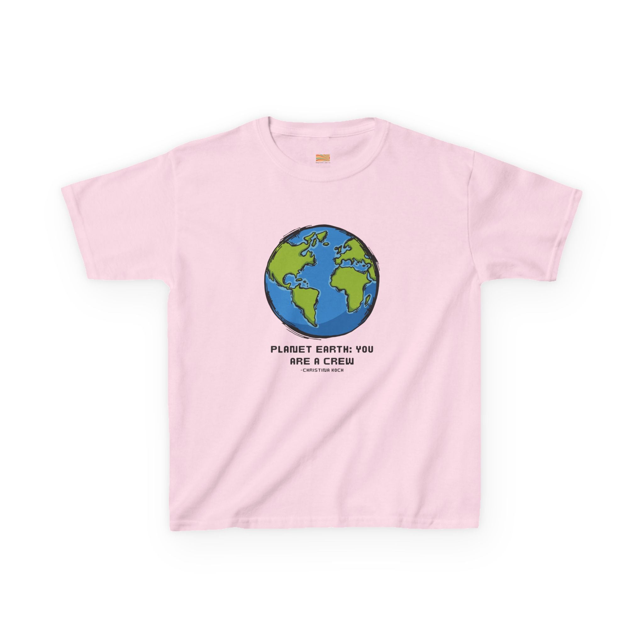 Kids Tee — Cute Earth Graphic “Please Earth You Are A Crisis” Environmental Shirt