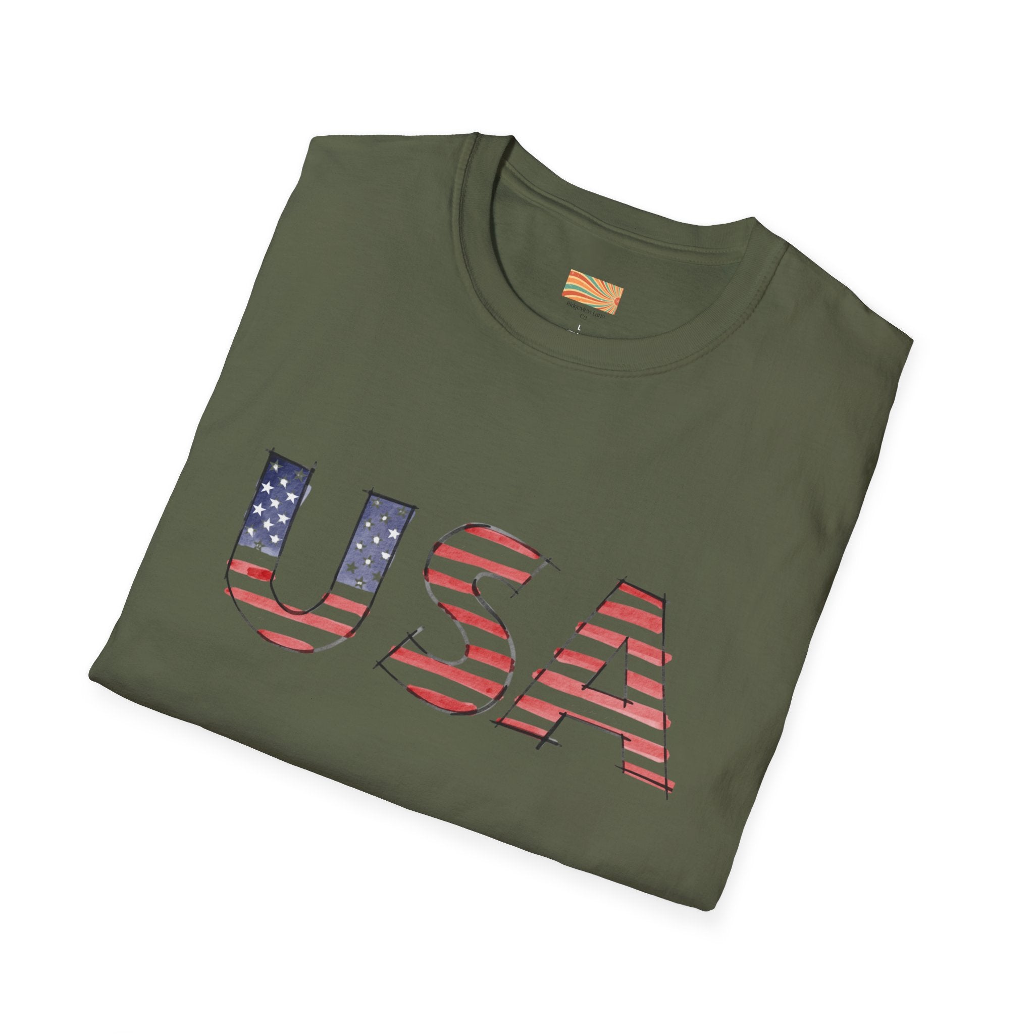 USA Unisex Softstyle T-Shirt