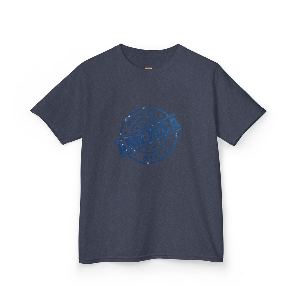 Kids T-Shirt — "Made in America" Vintage Stamp Tee