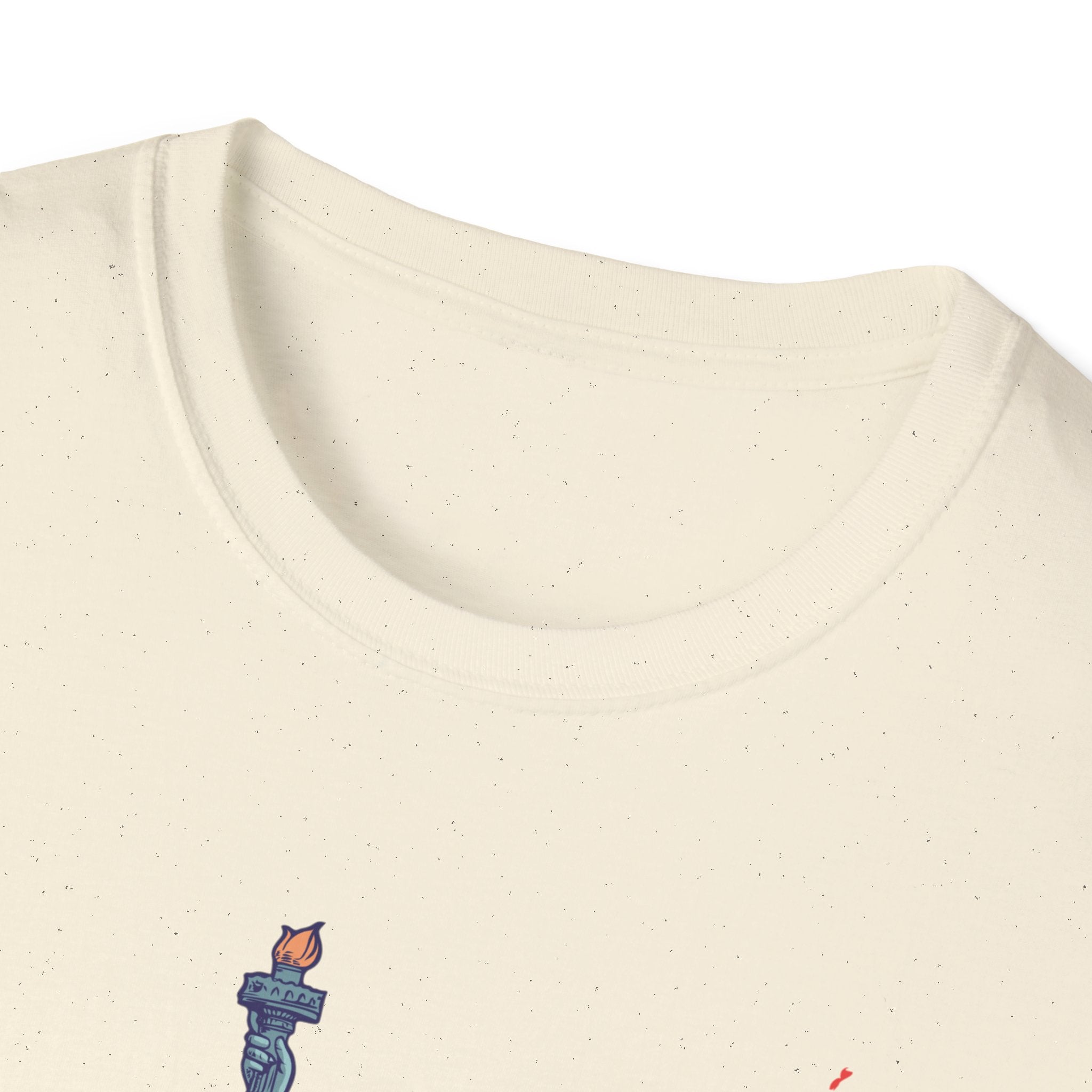 Statue of Liberty American Flag T-Shirt — Patriotic USA Independence Day Tee