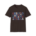 America Unisex Softstyle t-shirt