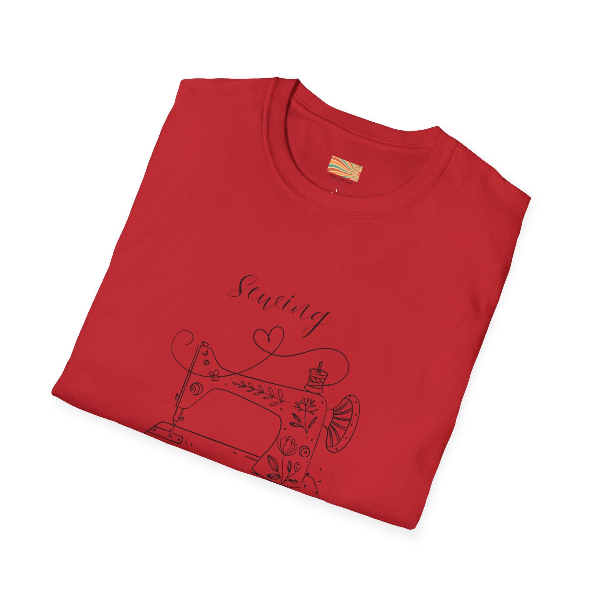 Sewing is My Love Language Unisex Softstyle T-Shirt
