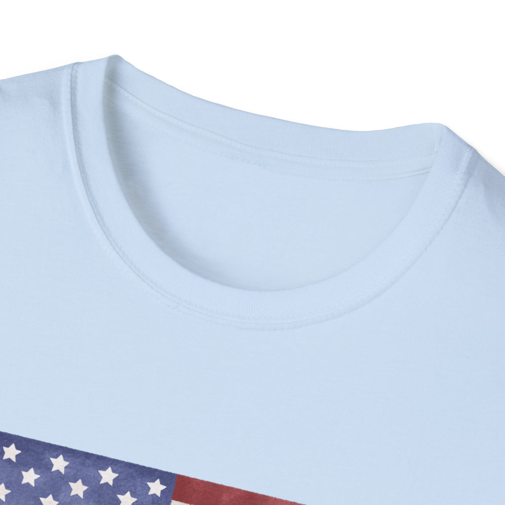American Flag T-Shirt – "You’re a Grand Old Flag" Vintage Patriotic Tee