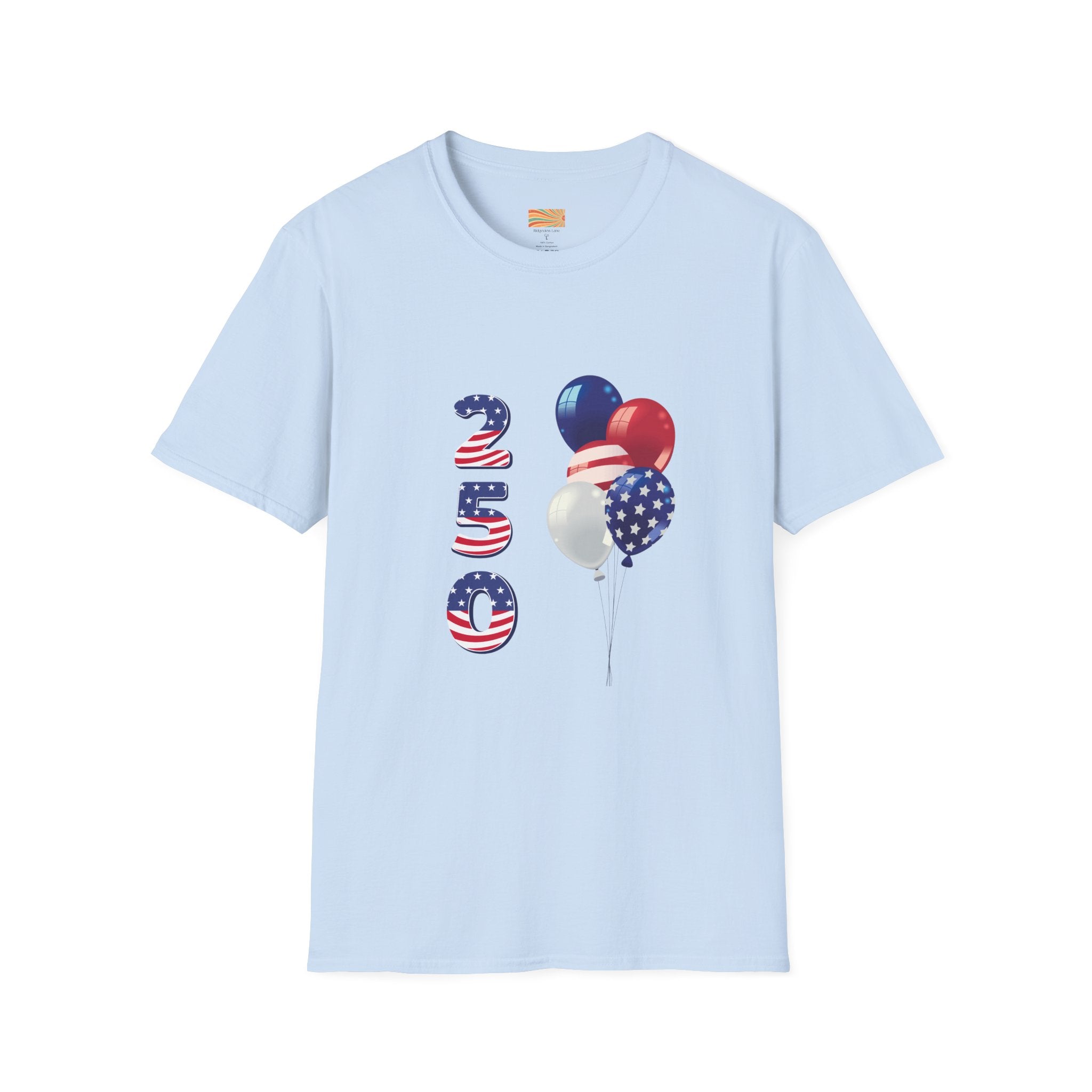 250th balloons Unisex Softstyle T-Shirt
