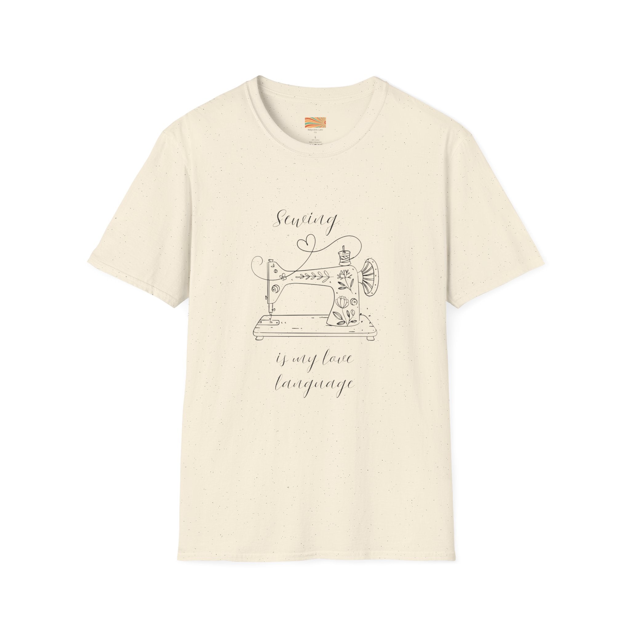 Sewing is My Love Language Unisex Softstyle T-Shirt