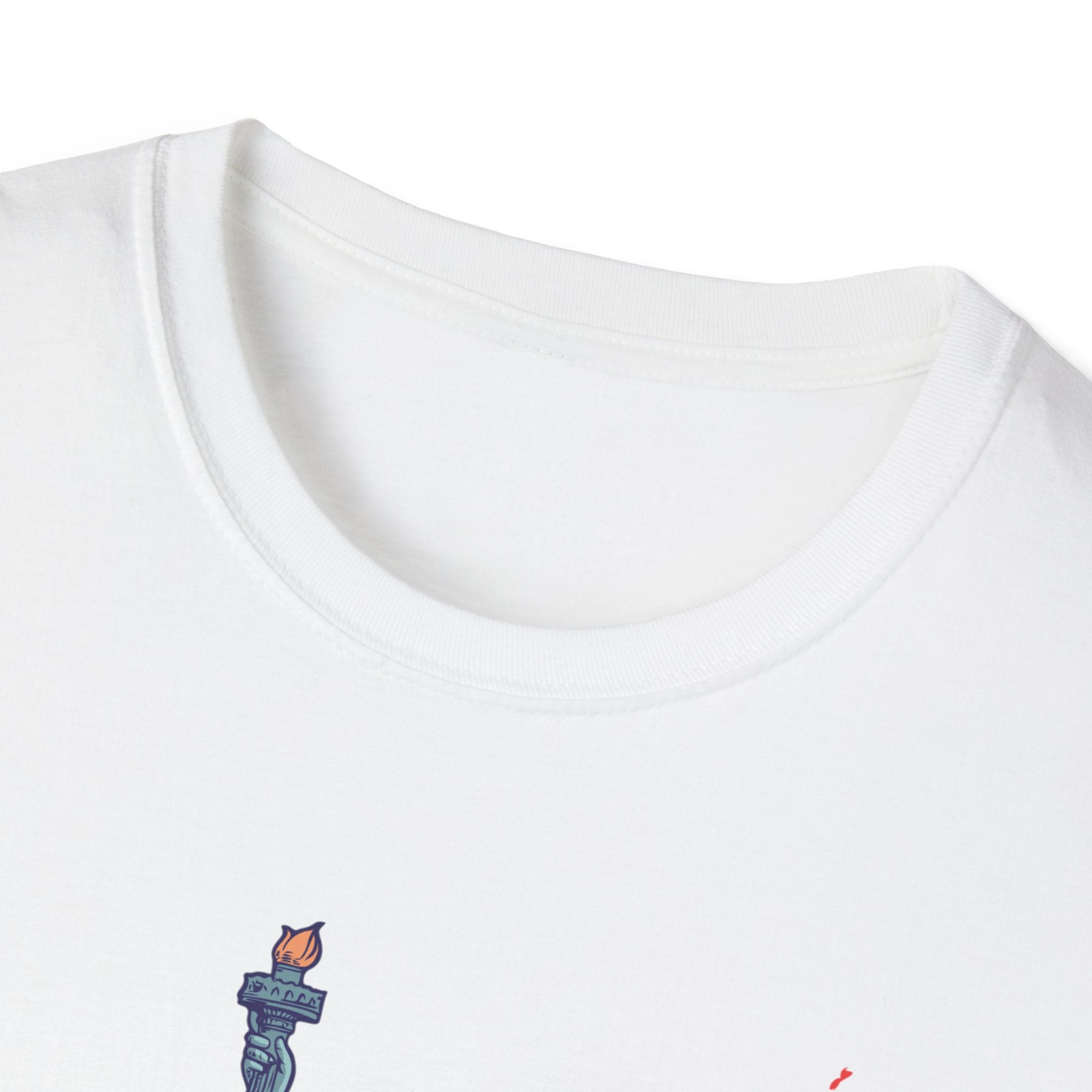 Statue of Liberty American Flag T-Shirt — Patriotic USA Independence Day Tee