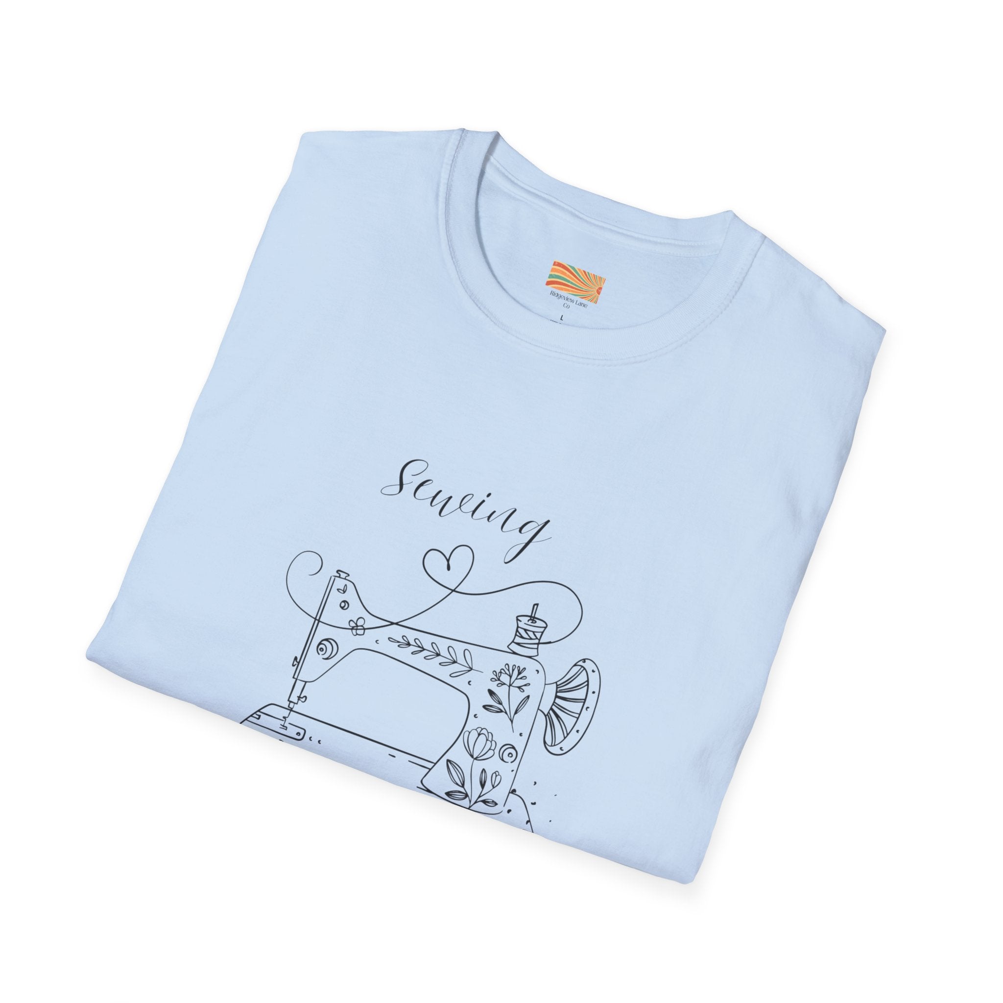 Sewing is My Love Language Unisex Softstyle T-Shirt
