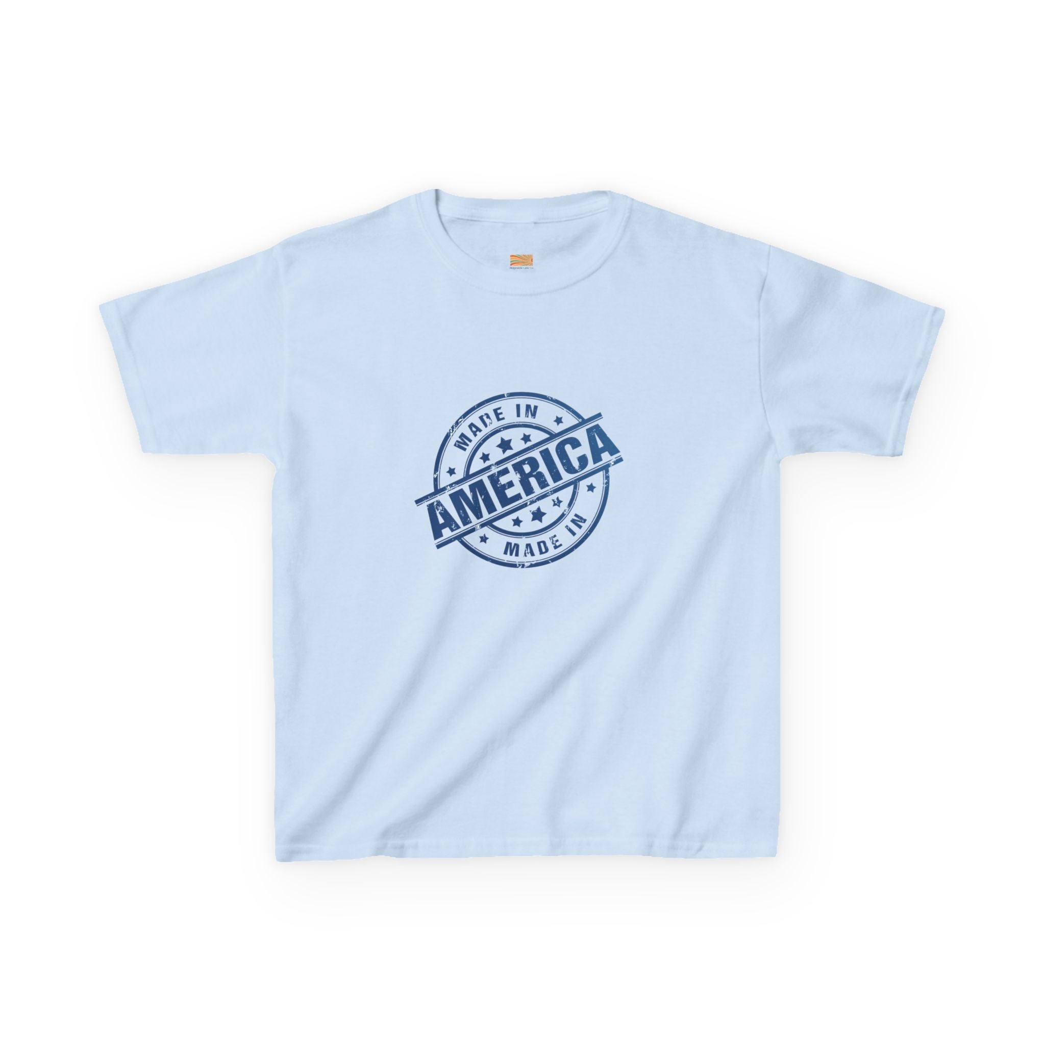 Kids T-Shirt — "Made in America" Vintage Stamp Tee