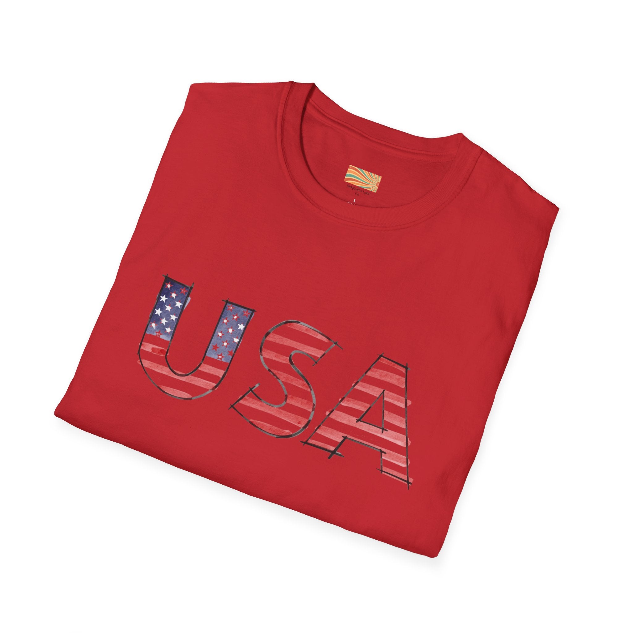 USA Unisex Softstyle T-Shirt