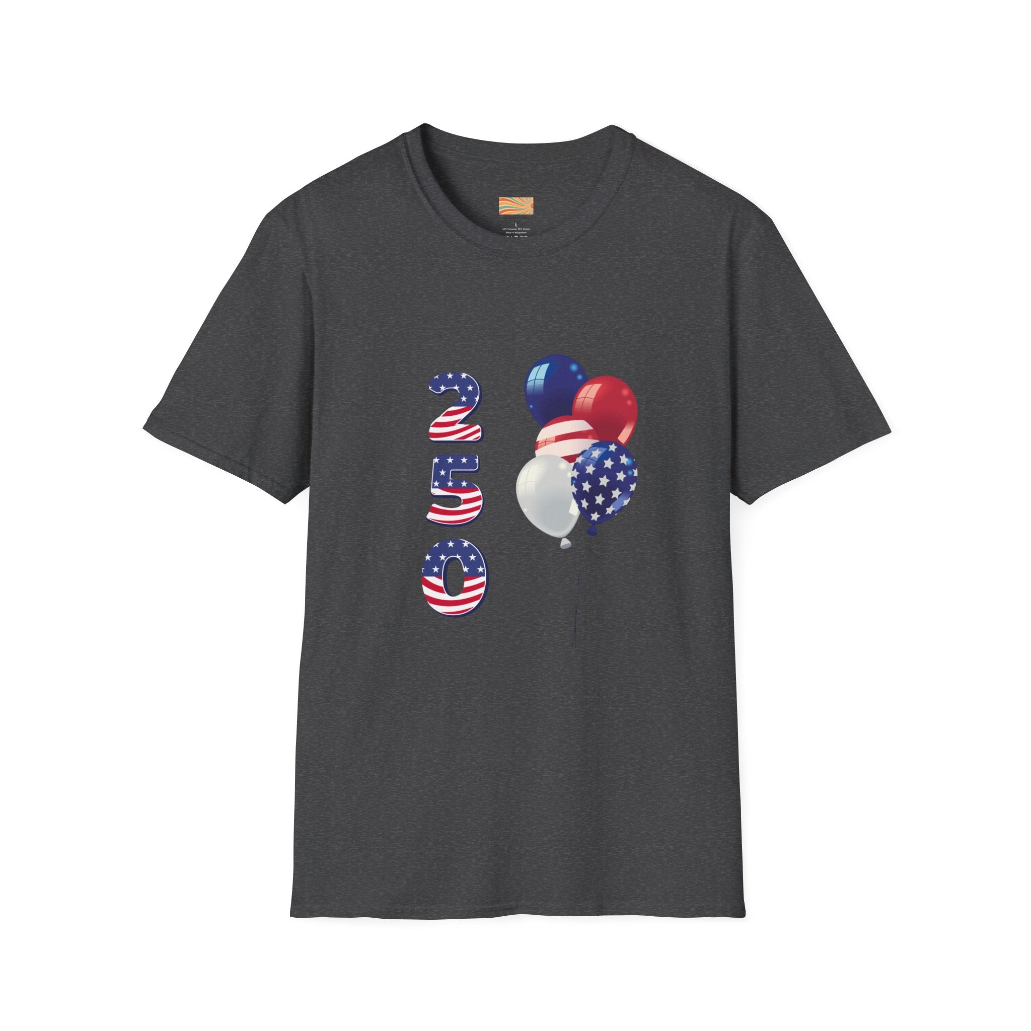 250th balloons Unisex Softstyle T-Shirt
