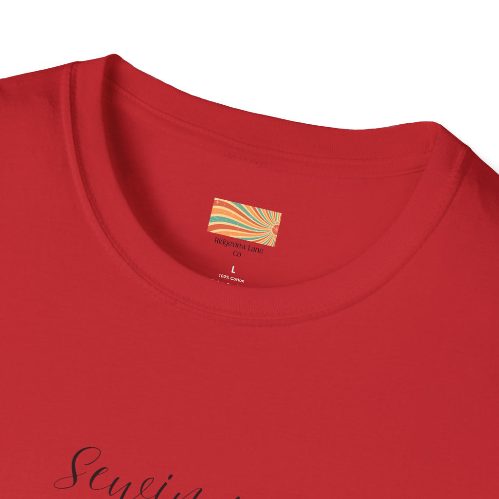 Sewing is My Love Language Unisex Softstyle T-Shirt
