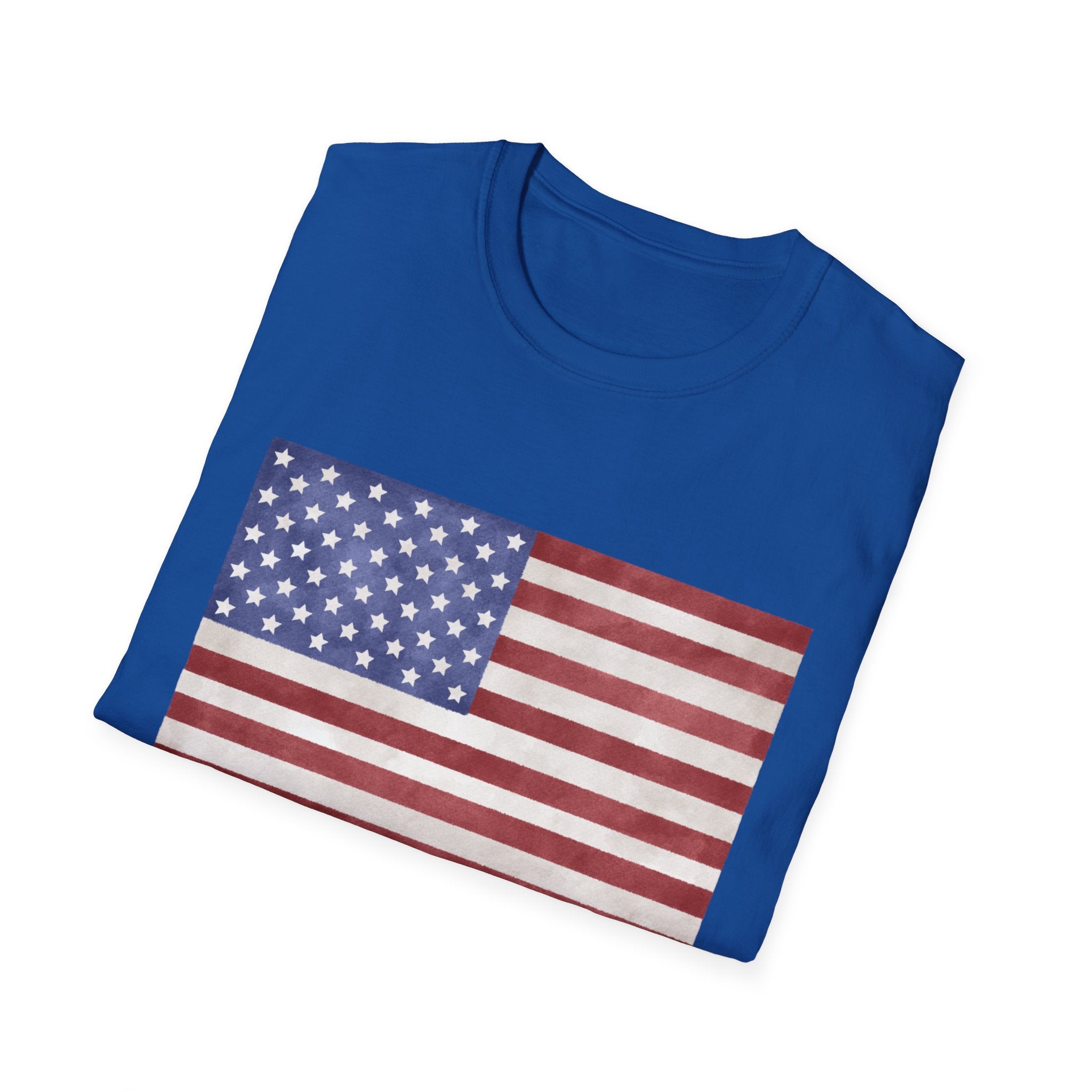 American Flag T-Shirt – "You’re a Grand Old Flag" Vintage Patriotic Tee