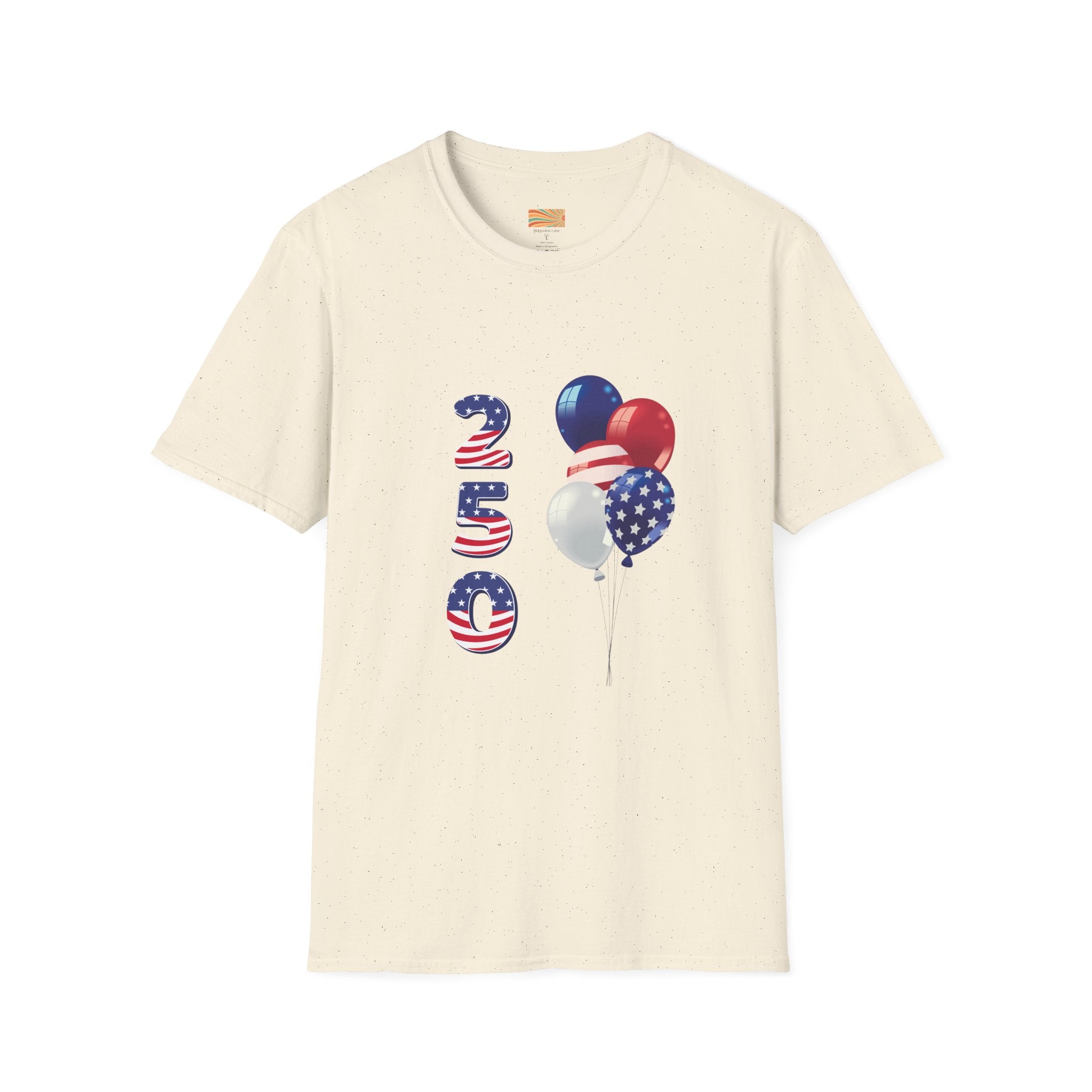 250th balloons Unisex Softstyle T-Shirt