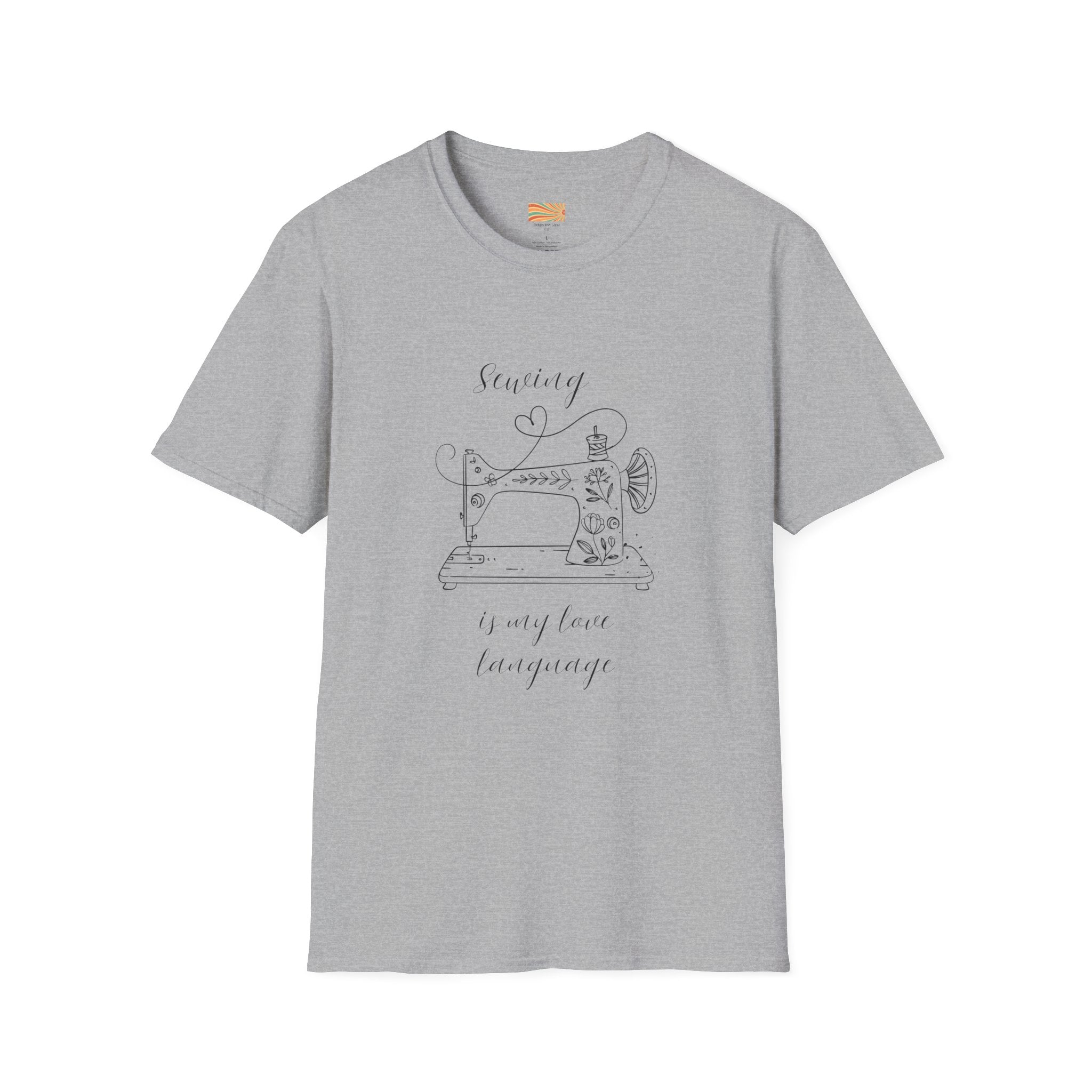 Sewing is My Love Language Unisex Softstyle T-Shirt