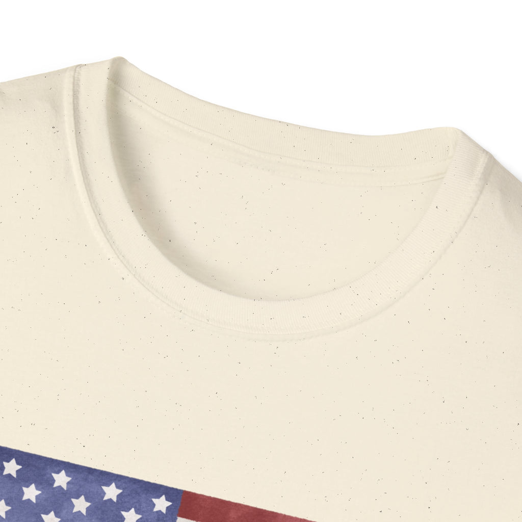 American Flag T-Shirt – "You’re a Grand Old Flag" Vintage Patriotic Tee