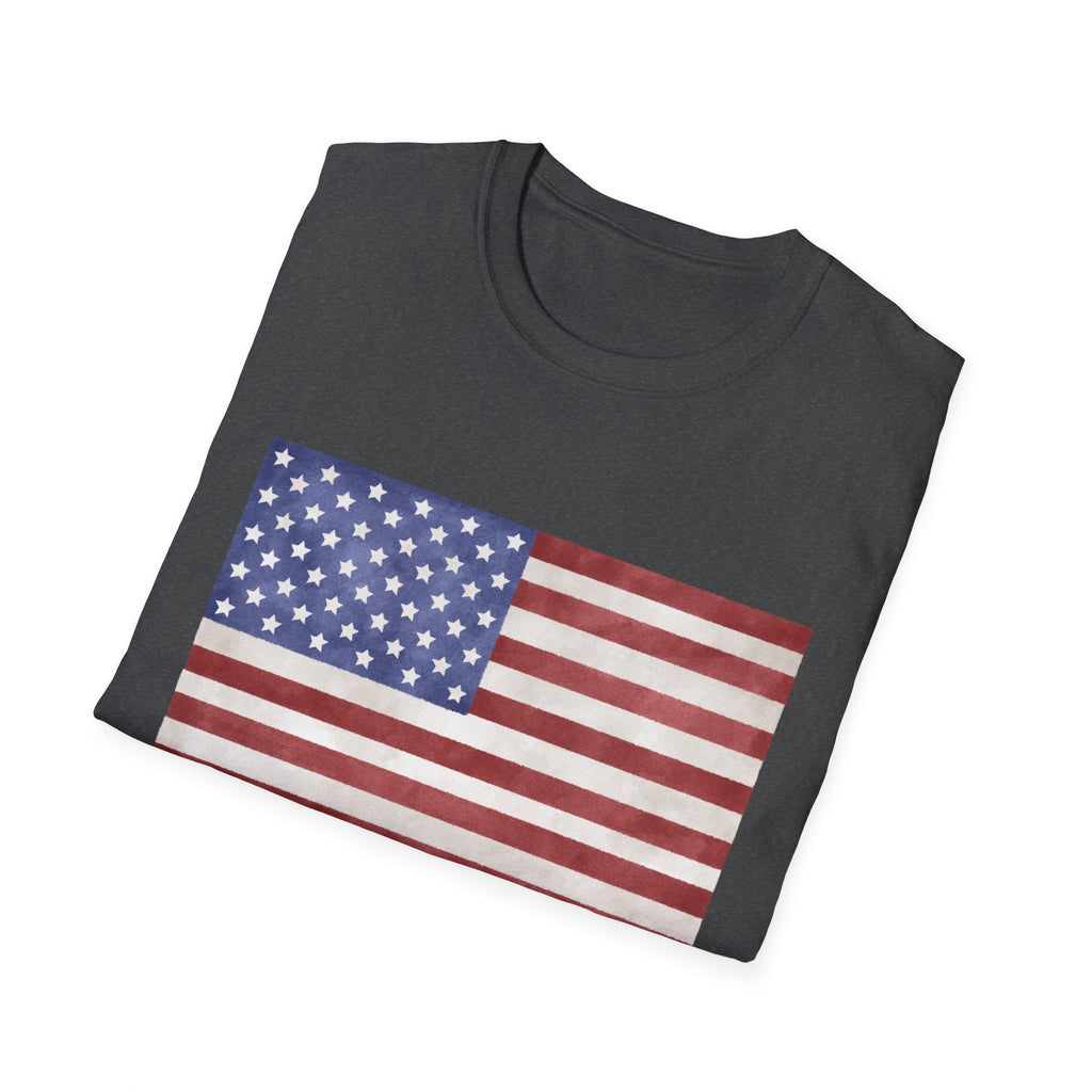 American Flag T-Shirt – "You’re a Grand Old Flag" Vintage Patriotic Tee
