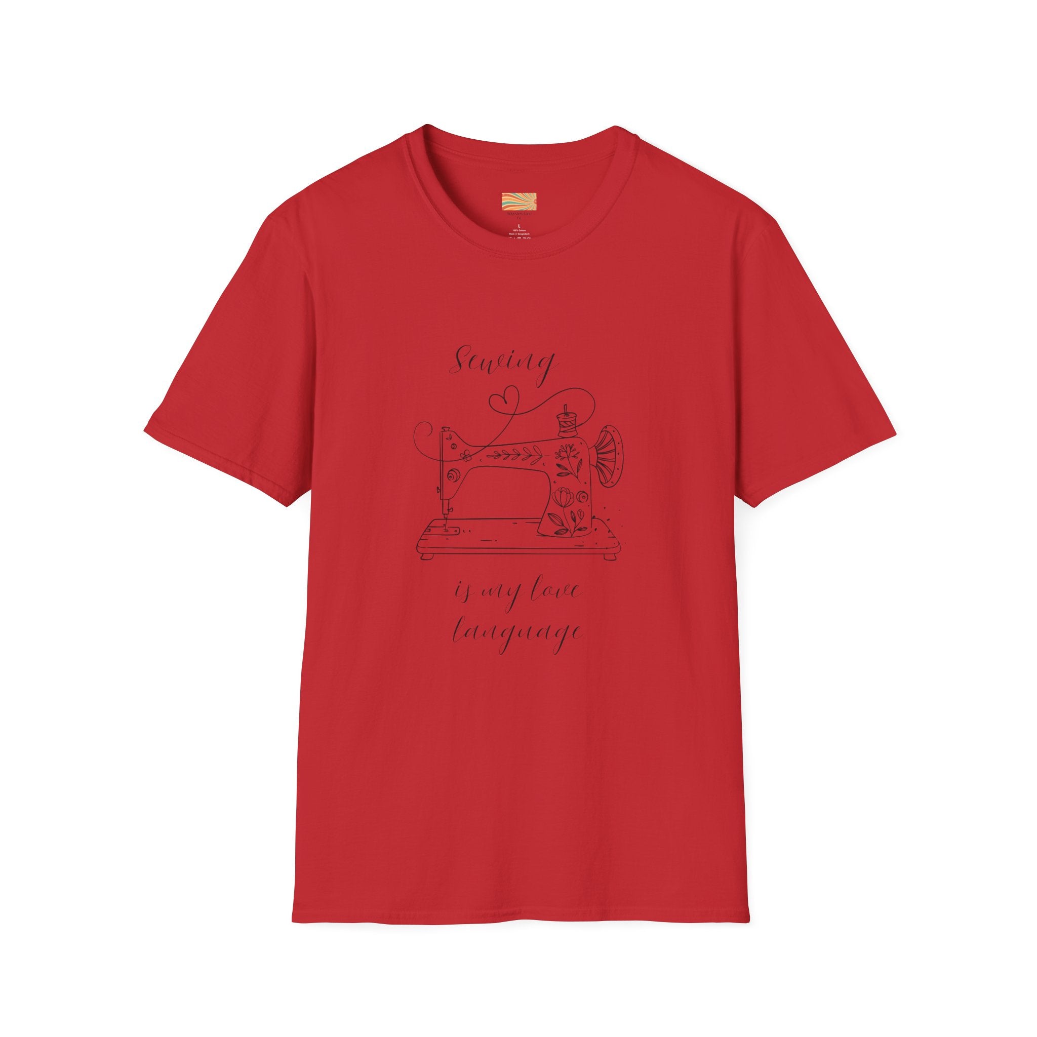 Sewing is My Love Language Unisex Softstyle T-Shirt