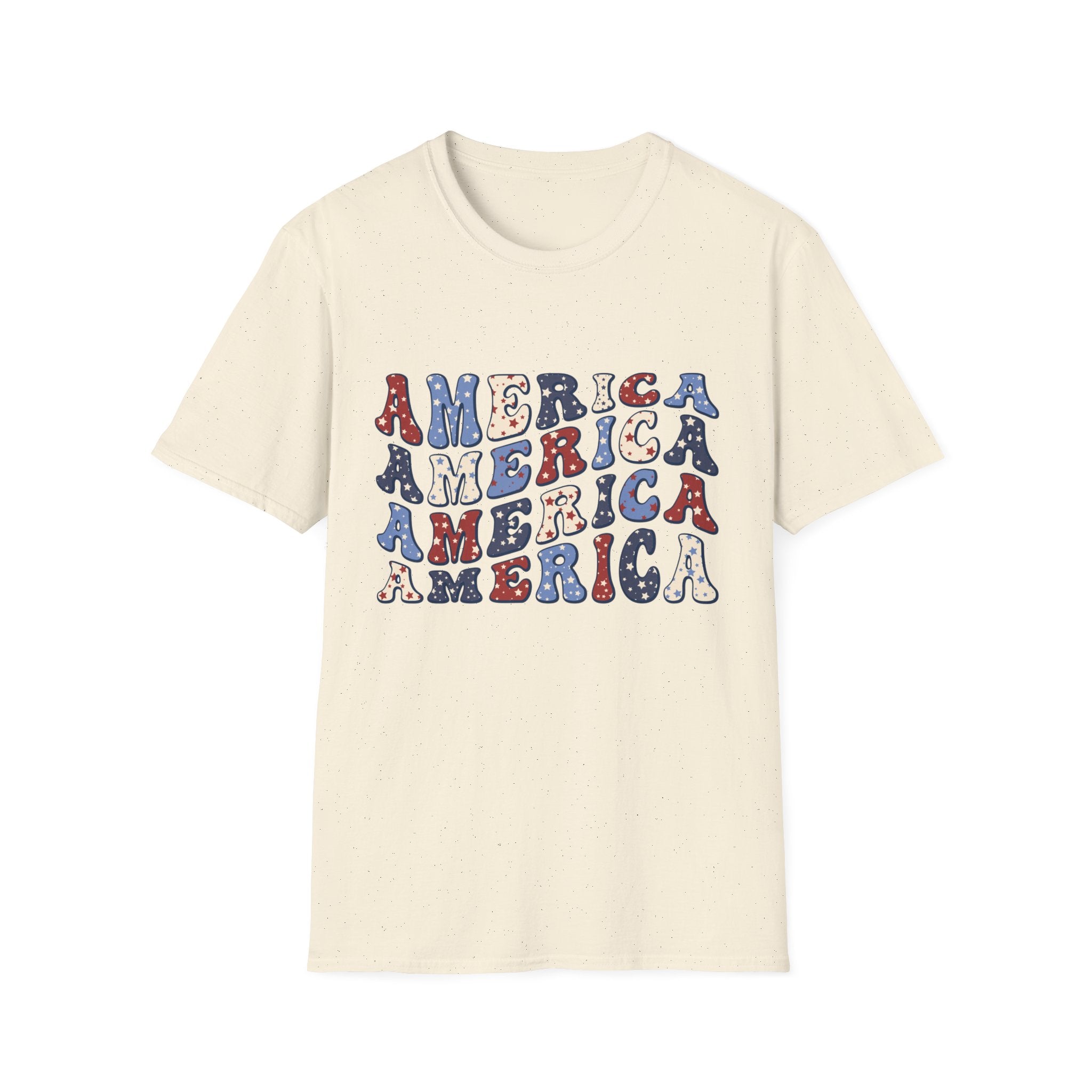 America Unisex Softstyle t-shirt