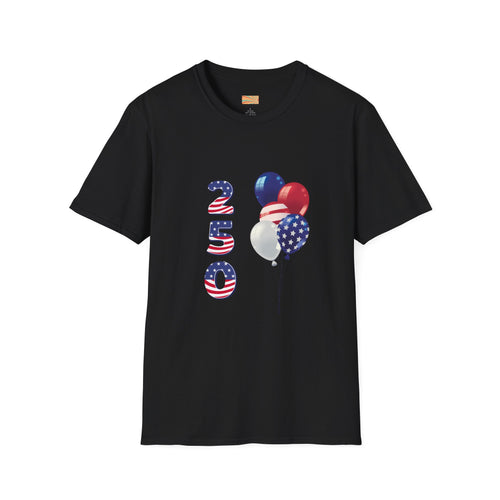 250th balloons Unisex Softstyle T-Shirt