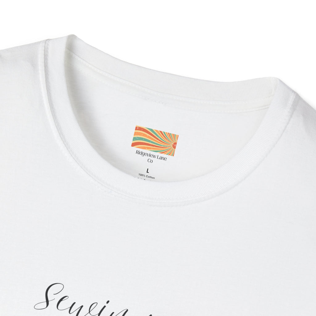 Sewing is My Love Language Unisex Softstyle T-Shirt