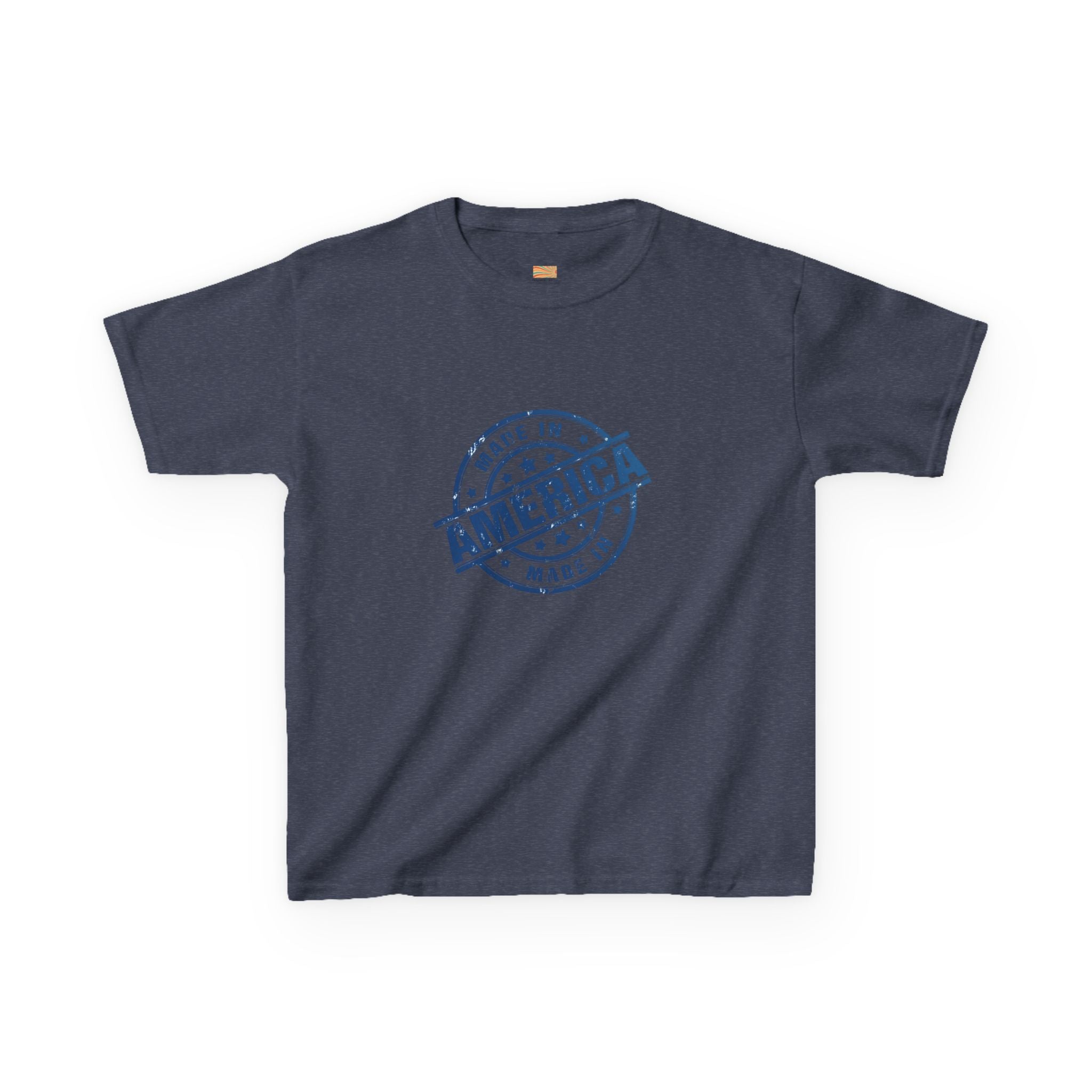Kids T-Shirt — "Made in America" Vintage Stamp Tee