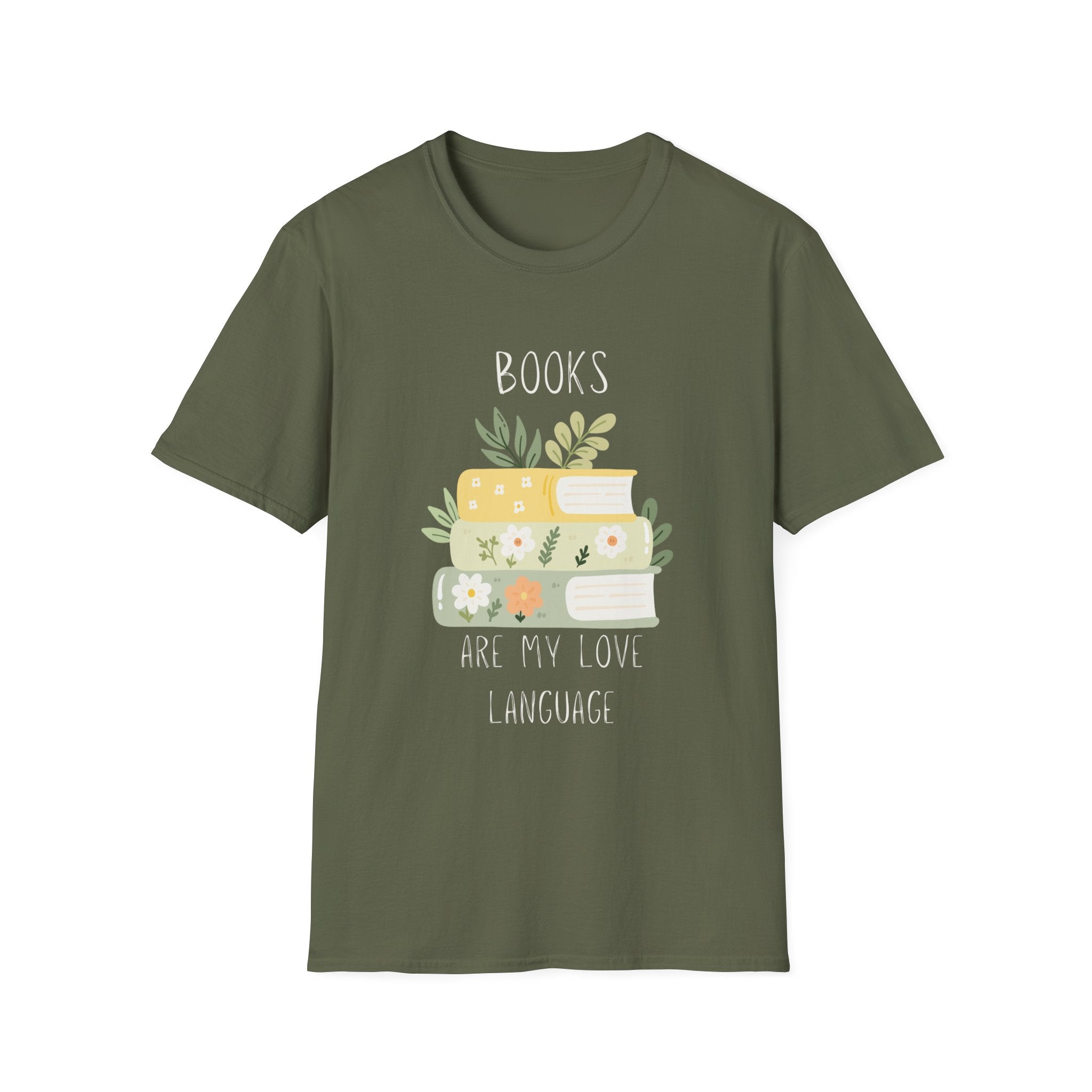 Books Are My Love Language T-Shirt
