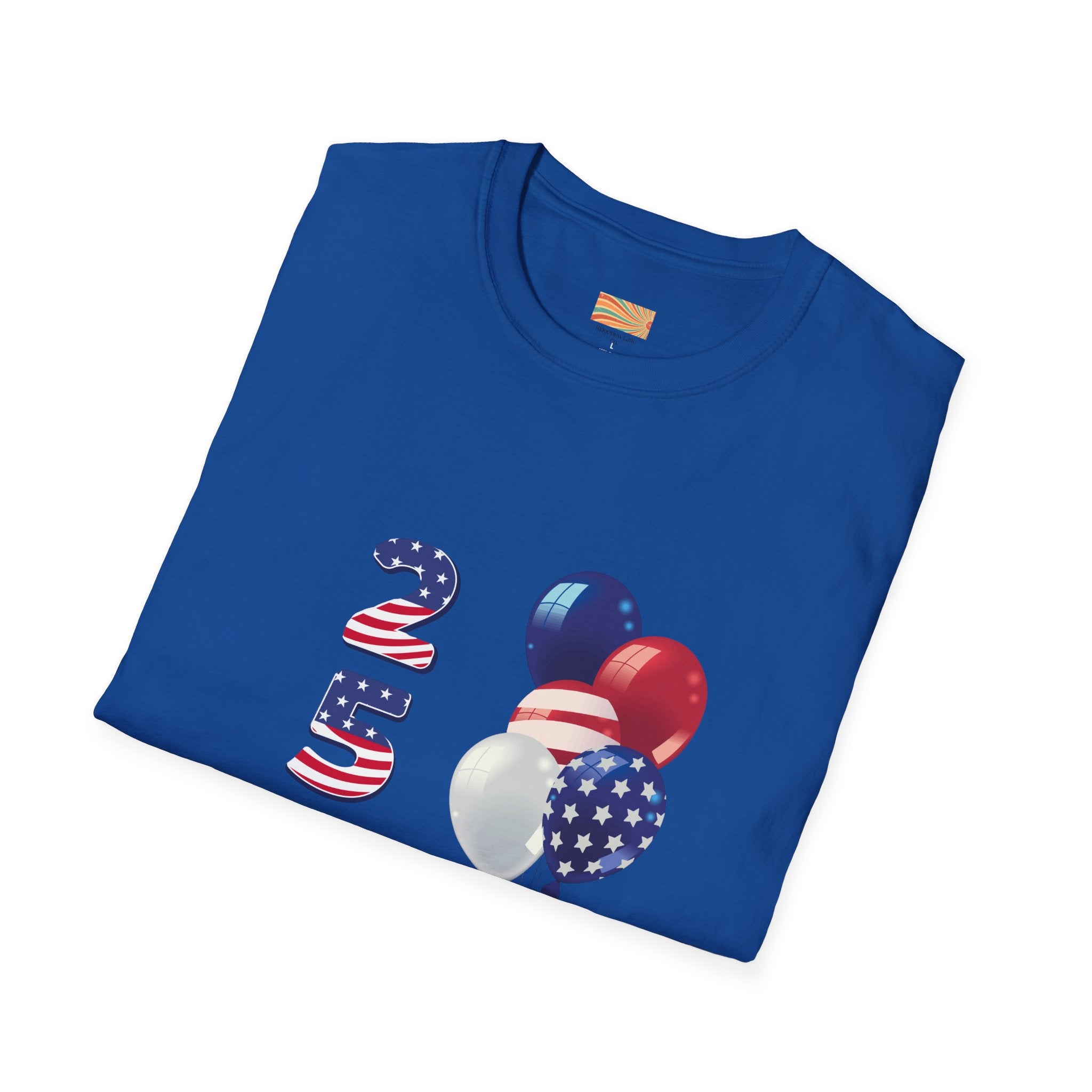 250th balloons Unisex Softstyle T-Shirt