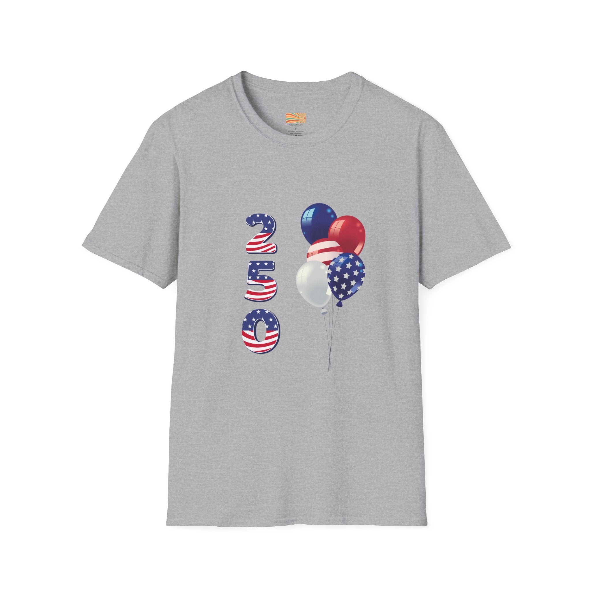 250th balloons Unisex Softstyle T-Shirt