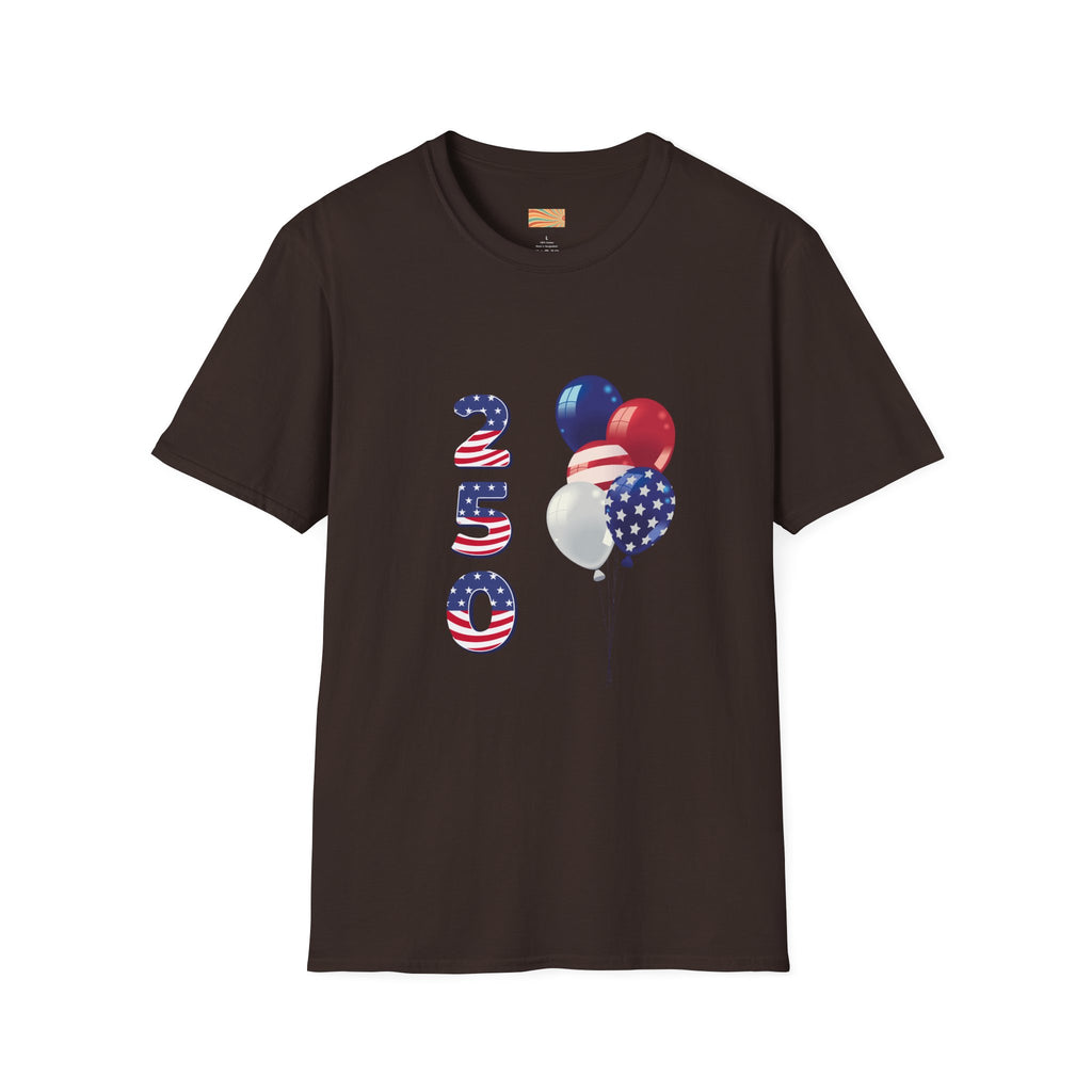 250th balloons Unisex Softstyle T-Shirt