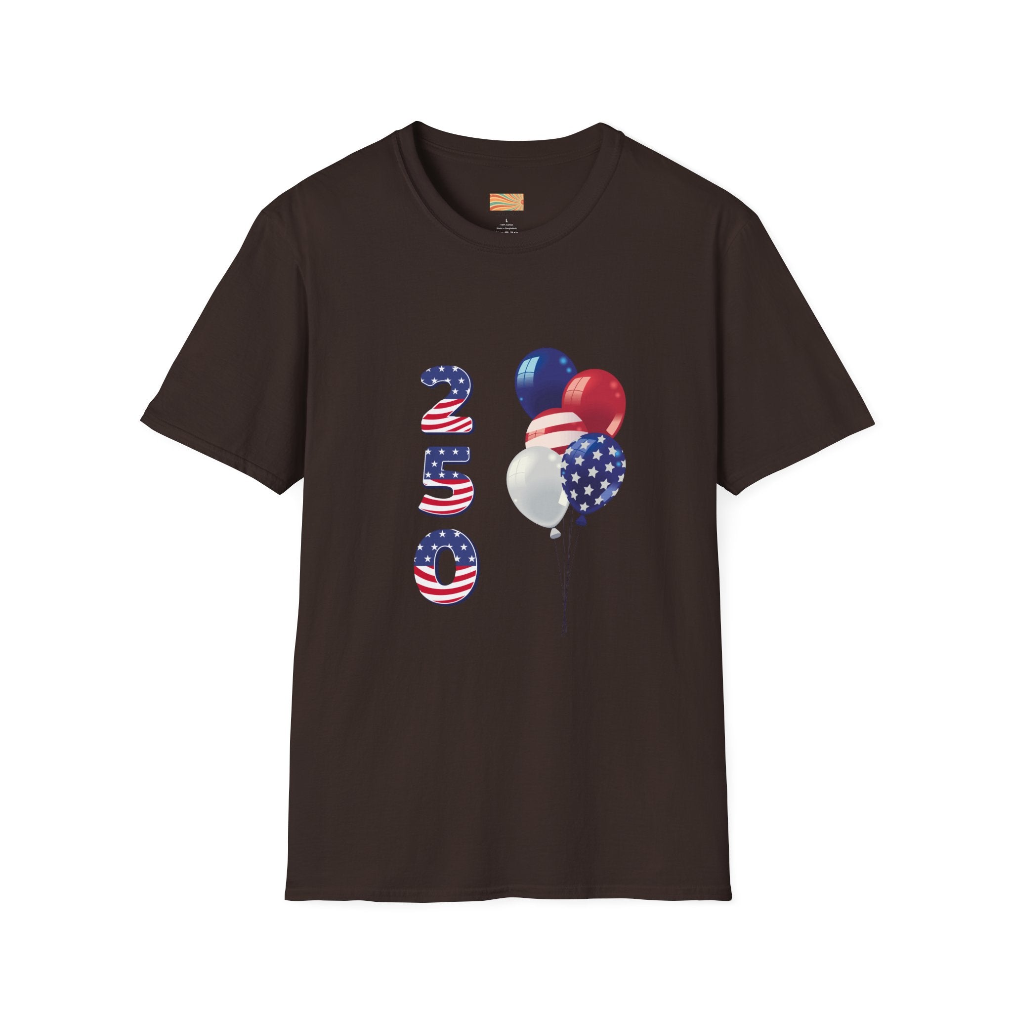 250th balloons Unisex Softstyle T-Shirt
