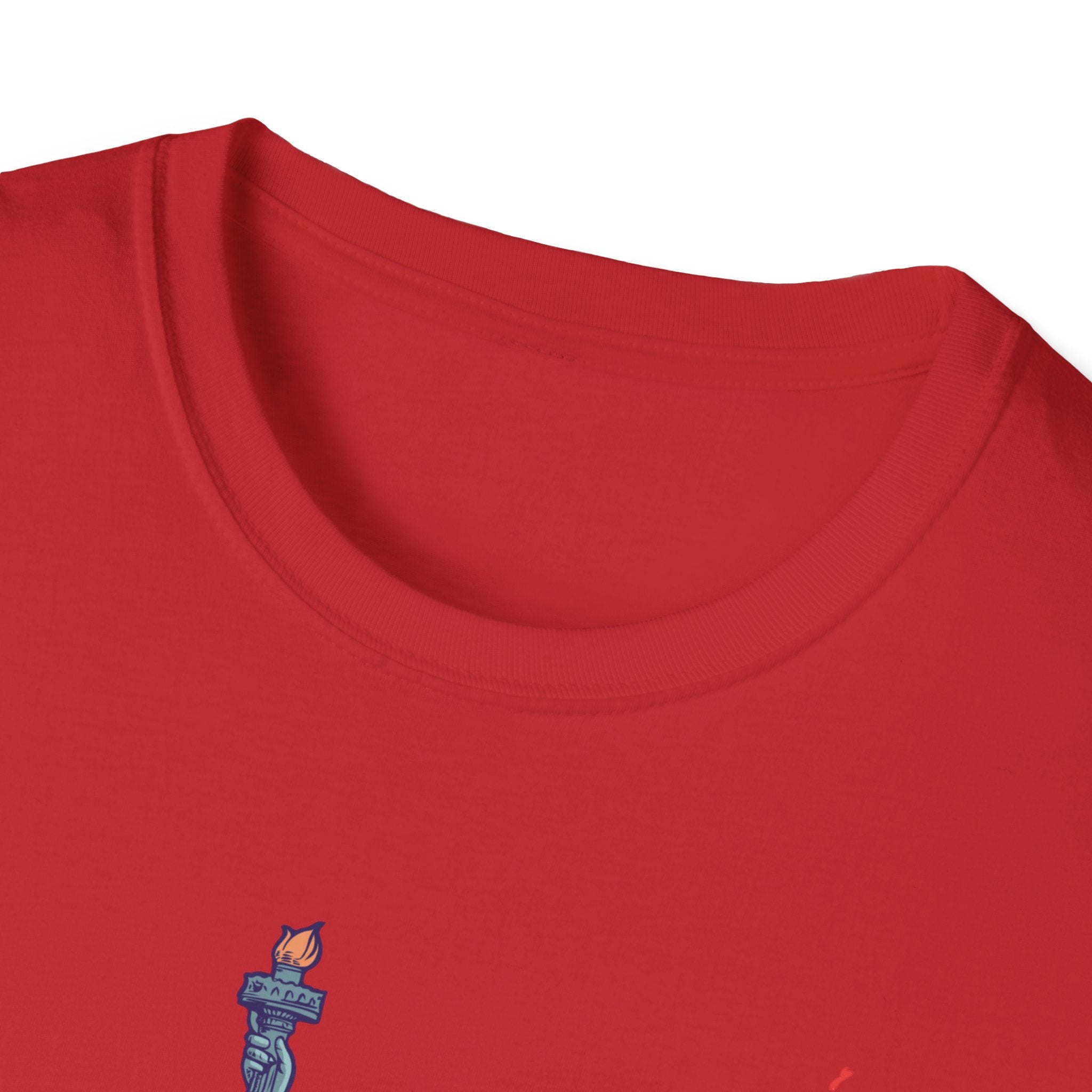 Statue of Liberty American Flag T-Shirt — Patriotic USA Independence Day Tee