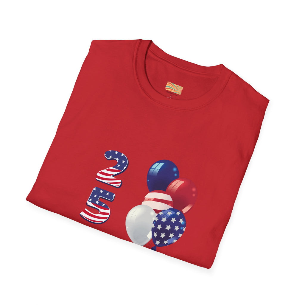 250th balloons Unisex Softstyle T-Shirt