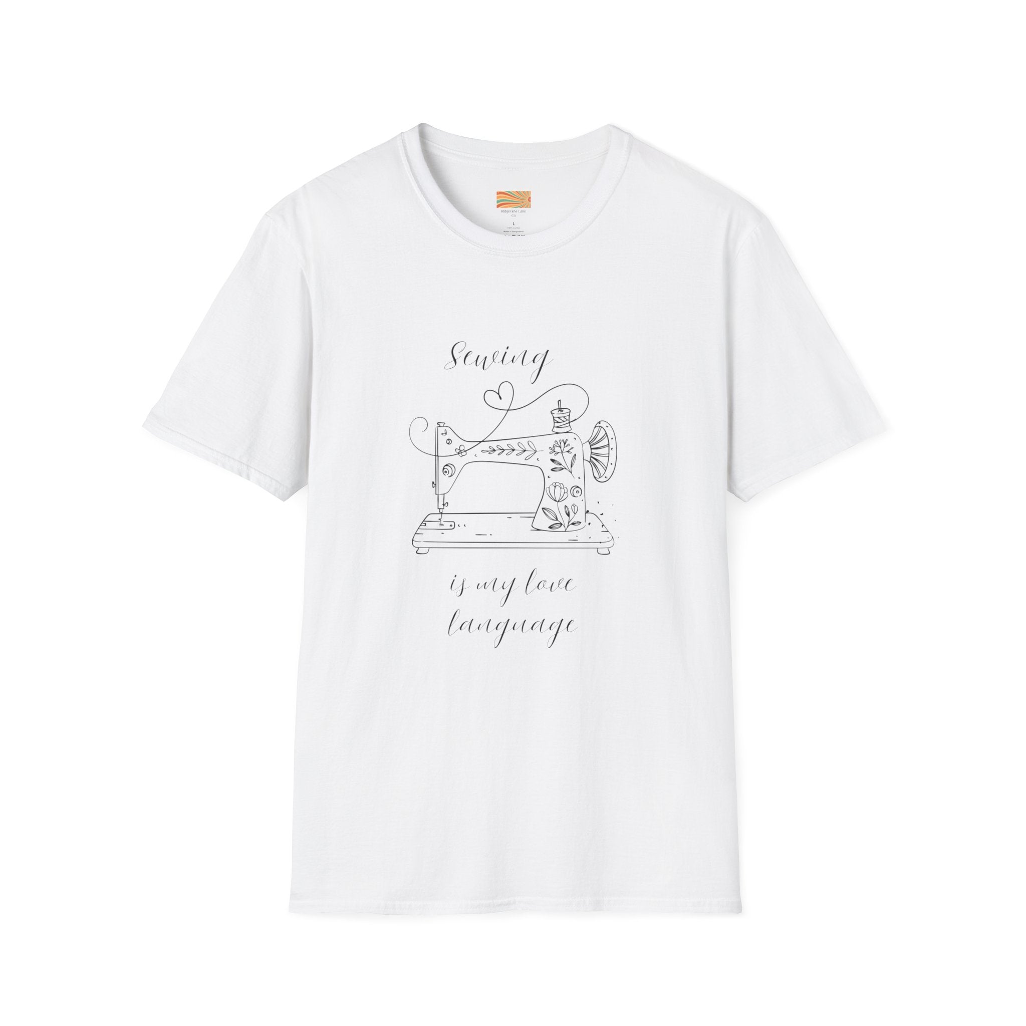 Sewing is My Love Language Unisex Softstyle T-Shirt