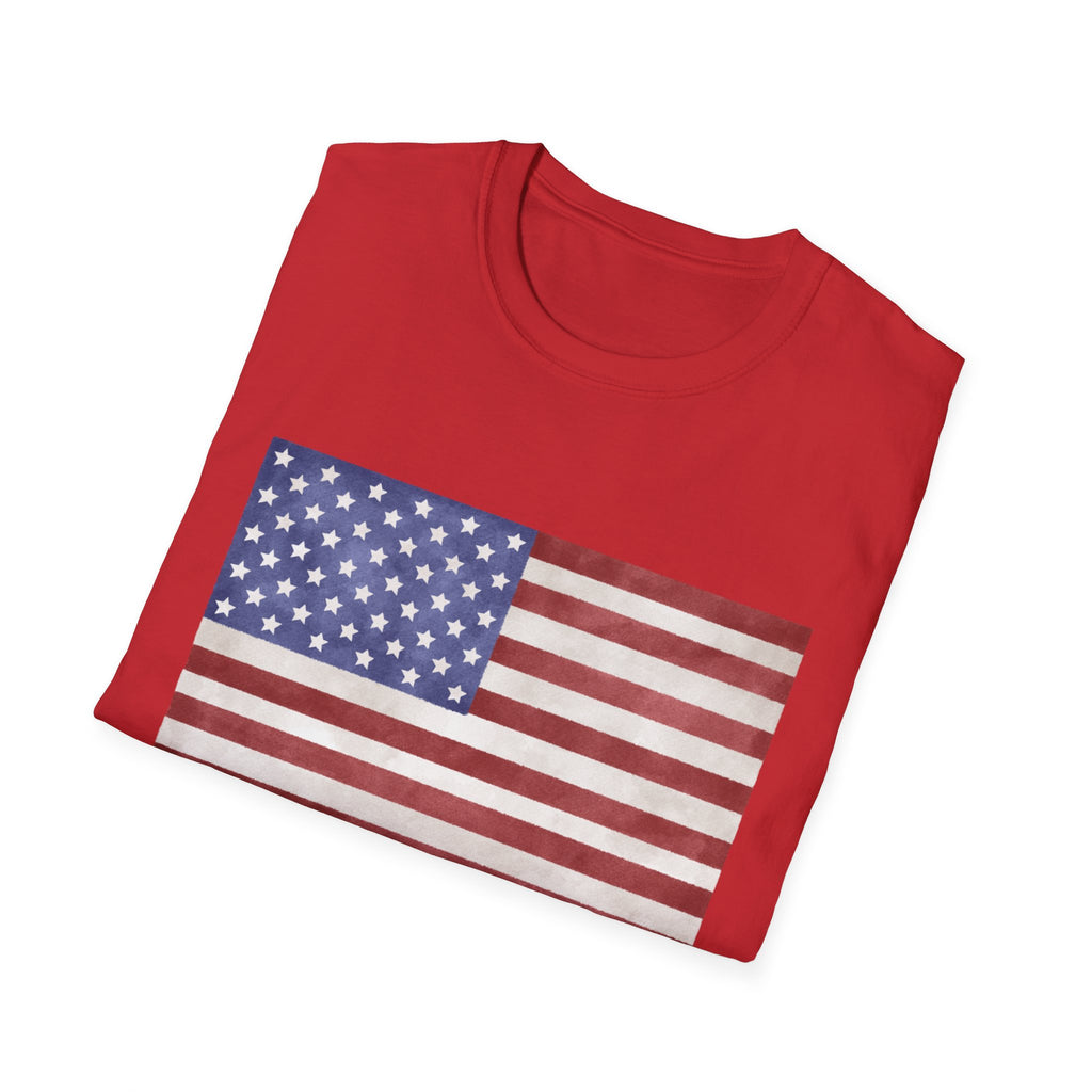 American Flag T-Shirt – "You’re a Grand Old Flag" Vintage Patriotic Tee