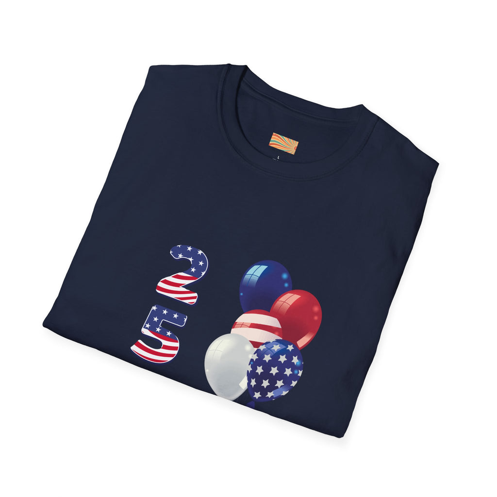 250th balloons Unisex Softstyle T-Shirt