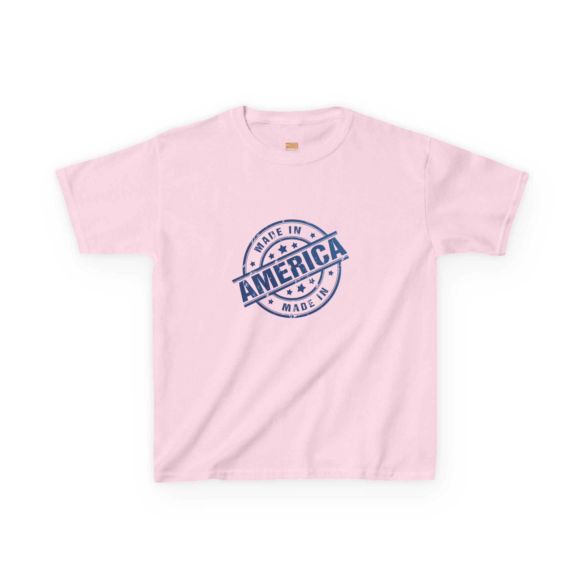 Kids T-Shirt — "Made in America" Vintage Stamp Tee