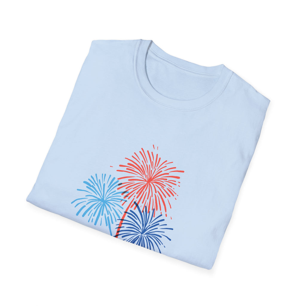 America Fireworks T-Shirt – Patriotic 4th of July Tee