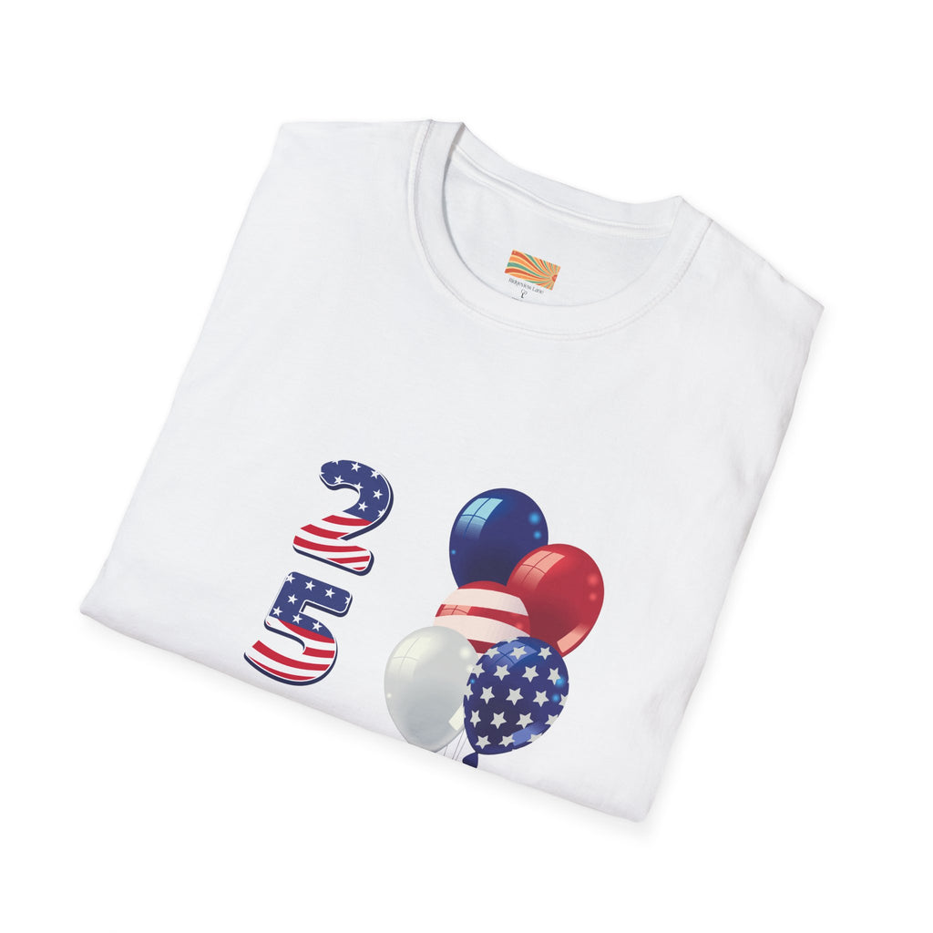 250th balloons Unisex Softstyle T-Shirt