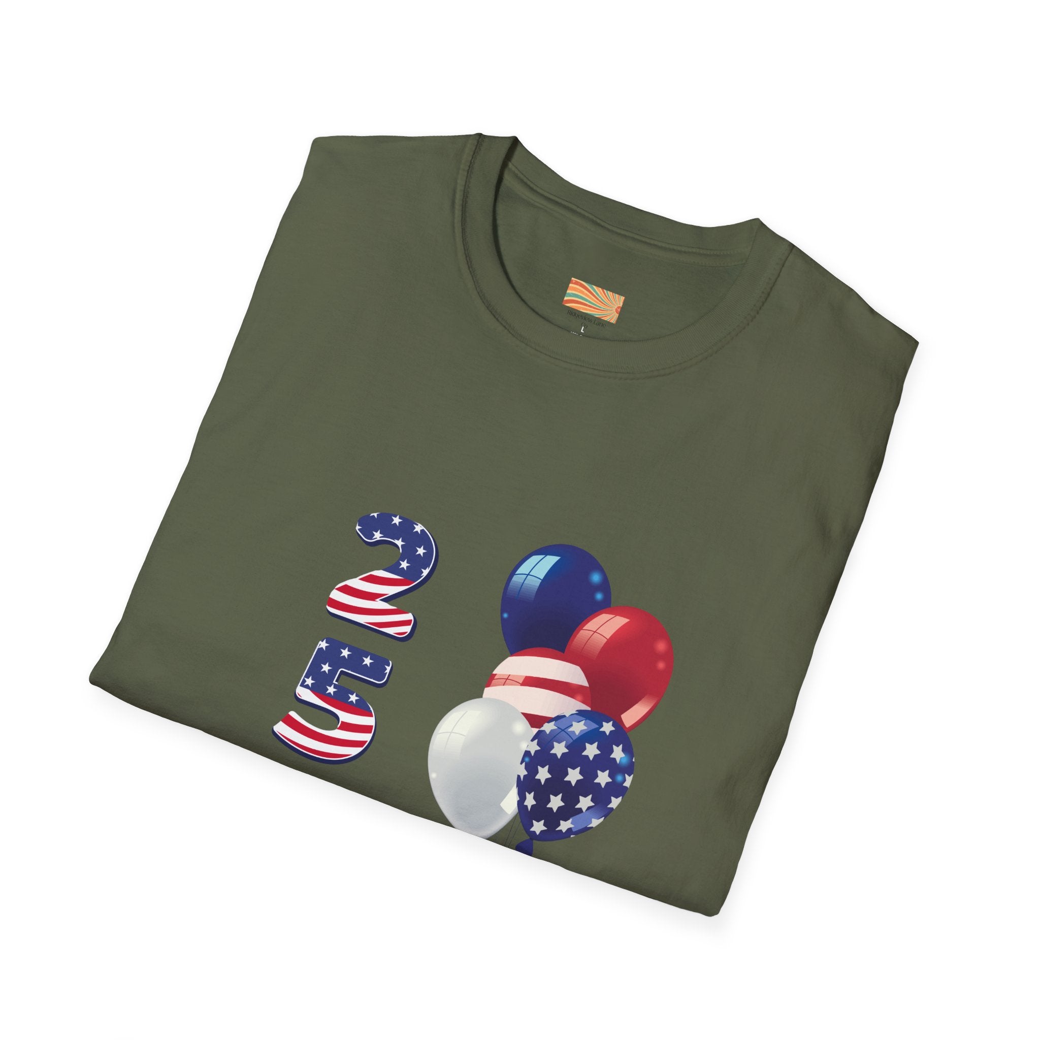 250th balloons Unisex Softstyle T-Shirt