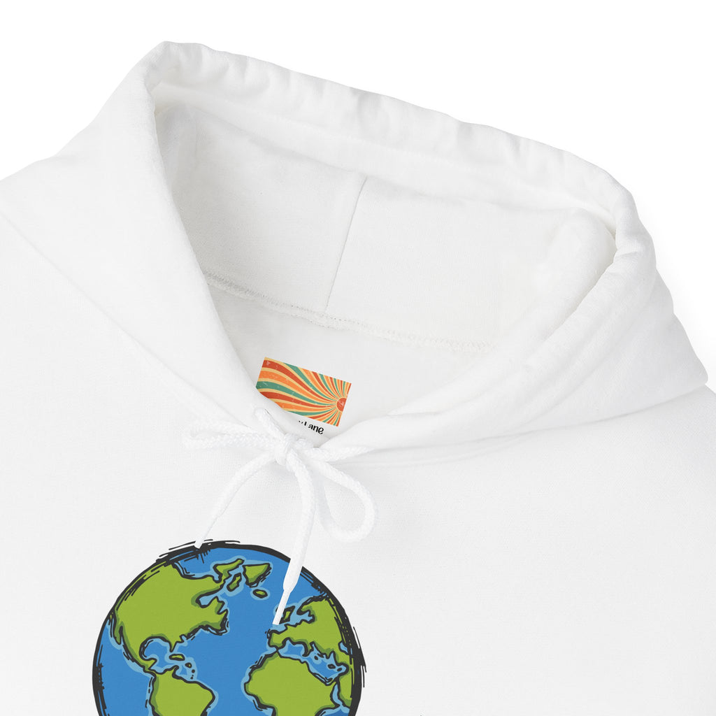Earth Graphic Hoodie - 'Planet Earth: You Are A Gem' Eco-Friendly Crew Sweatshirt