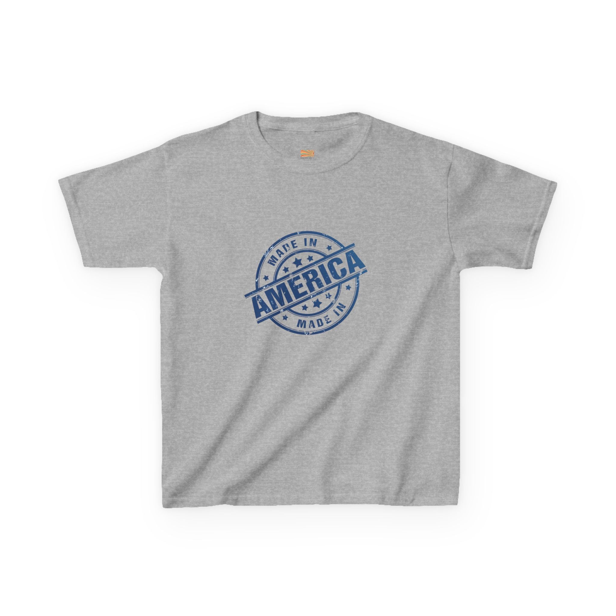 Kids T-Shirt — "Made in America" Vintage Stamp Tee